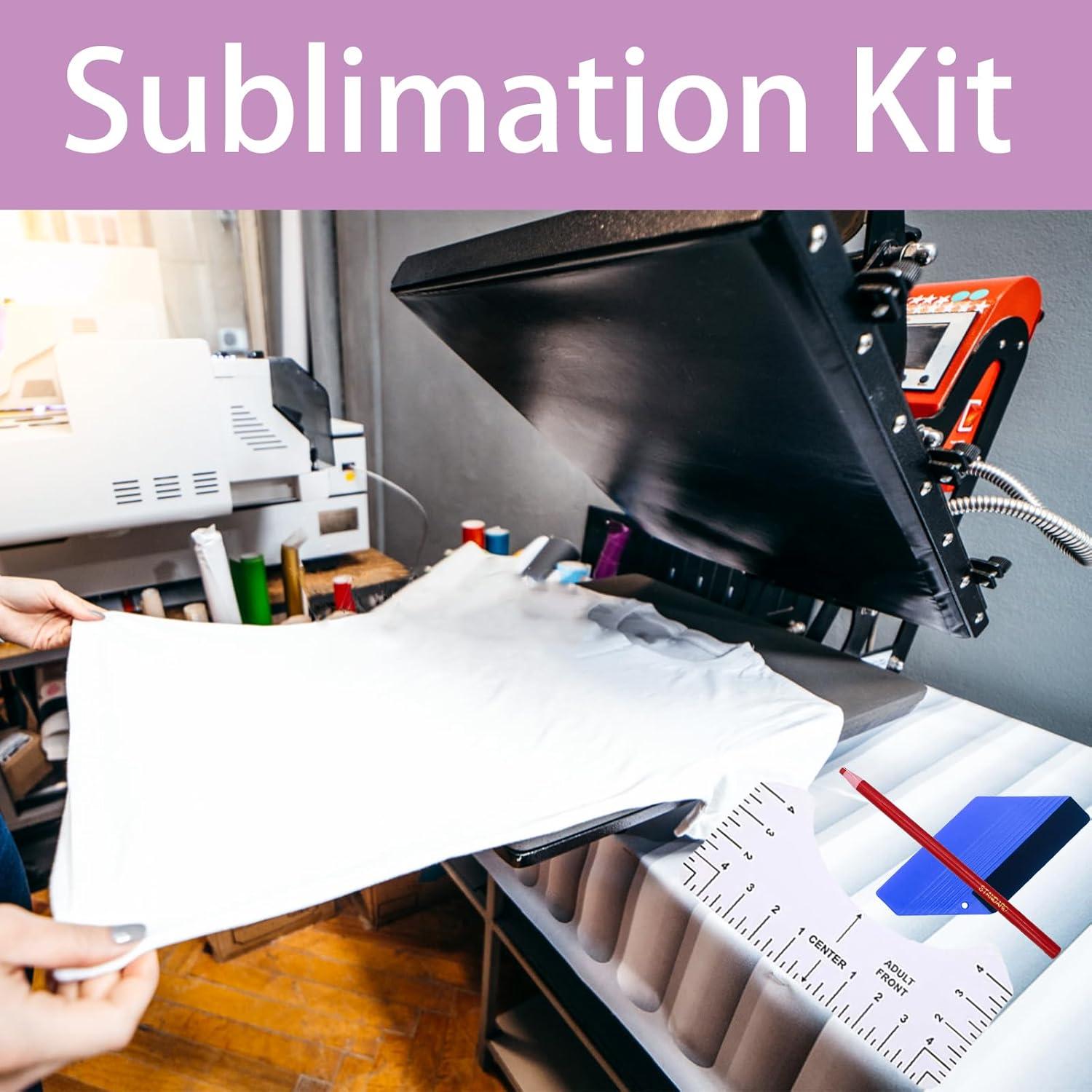 Kit de Inicio para Prensa de Calor Luxiys 30 Pcs con Accesorios