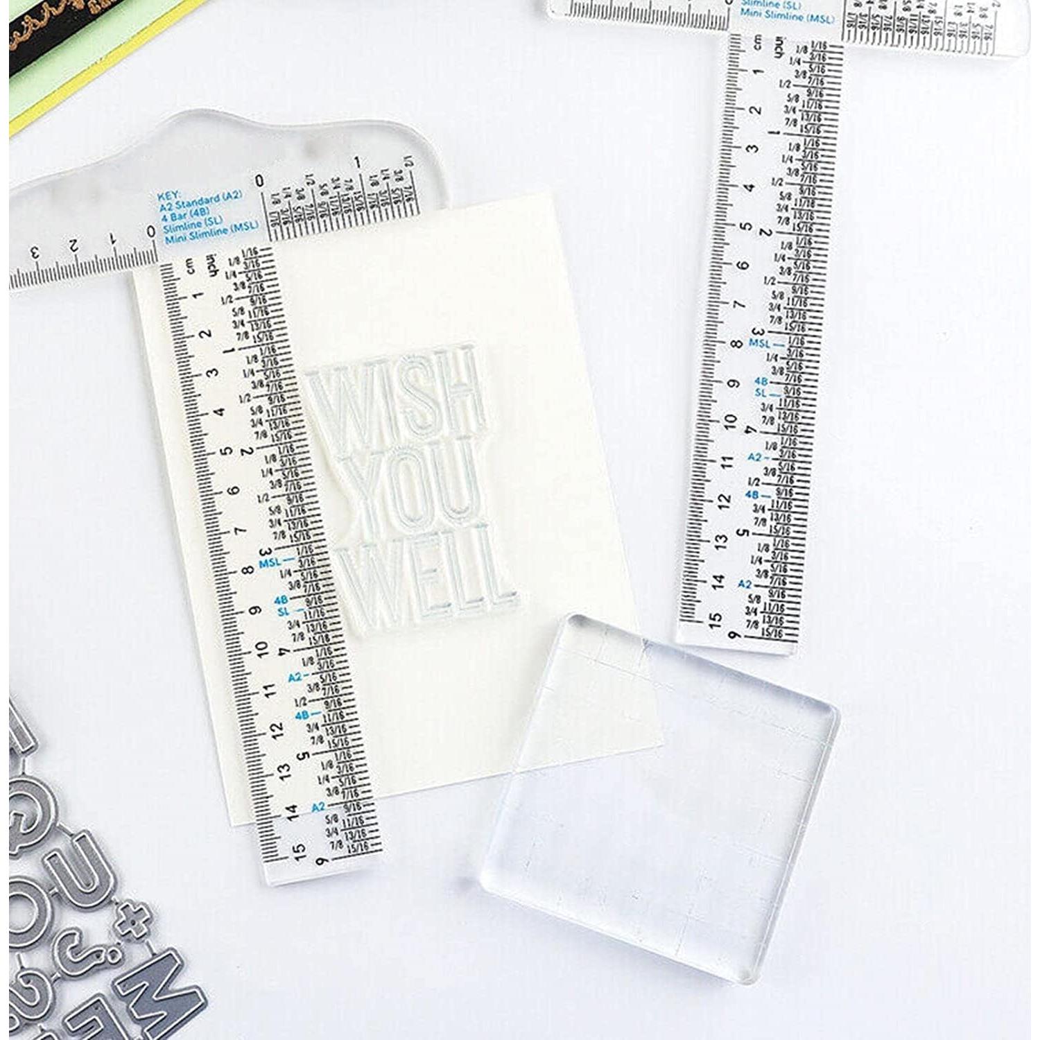 Regla T Acrílica Transparente 15.24 cm - Jowxsx, Dibujo Preciso