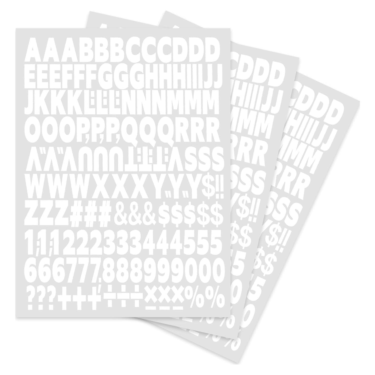 3 Hojas Letras y Números Transferencia Calor DIVINA VITAE