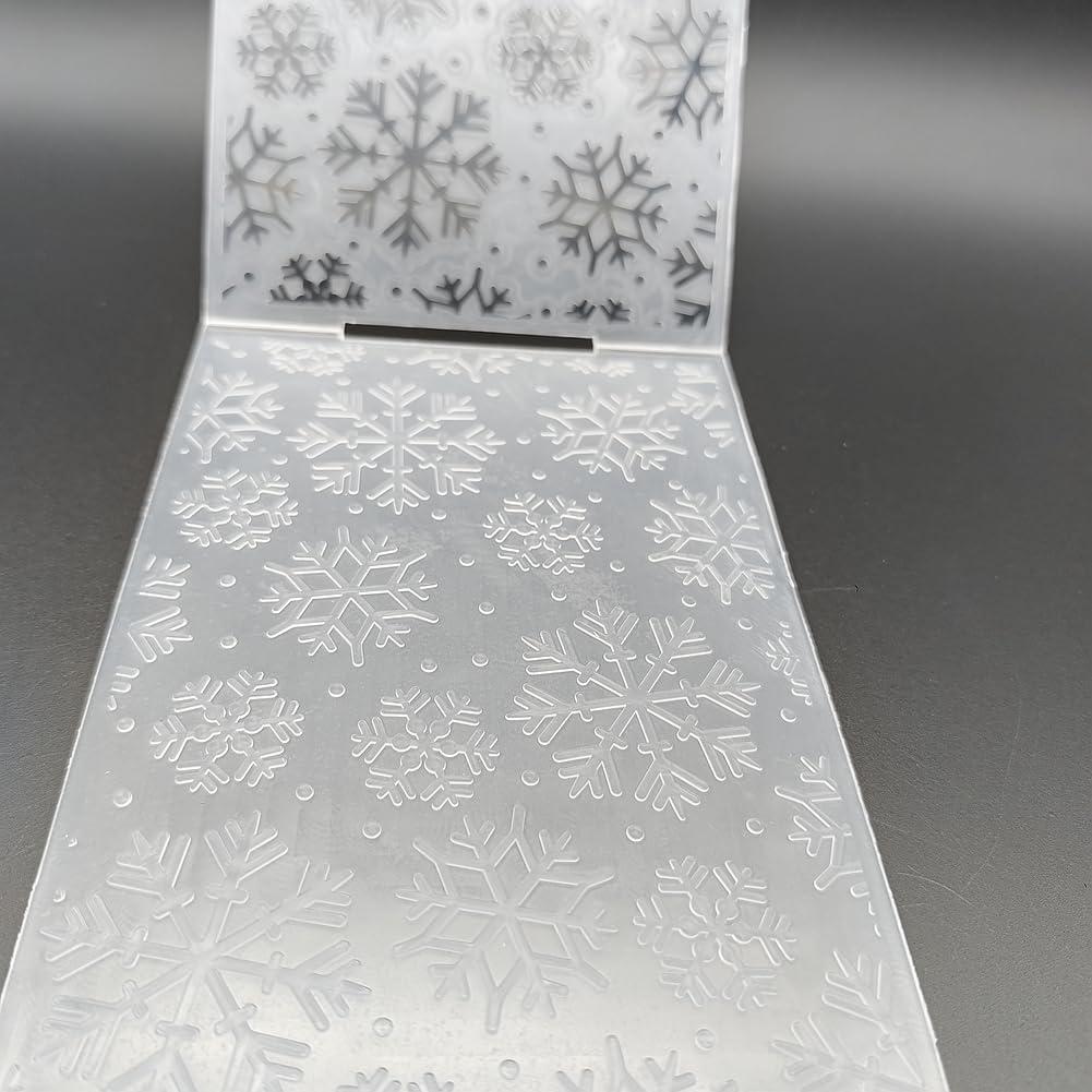 Carpeta de Embossing A6 Guanyu Copos de Nieve 10.5x14.8 cm