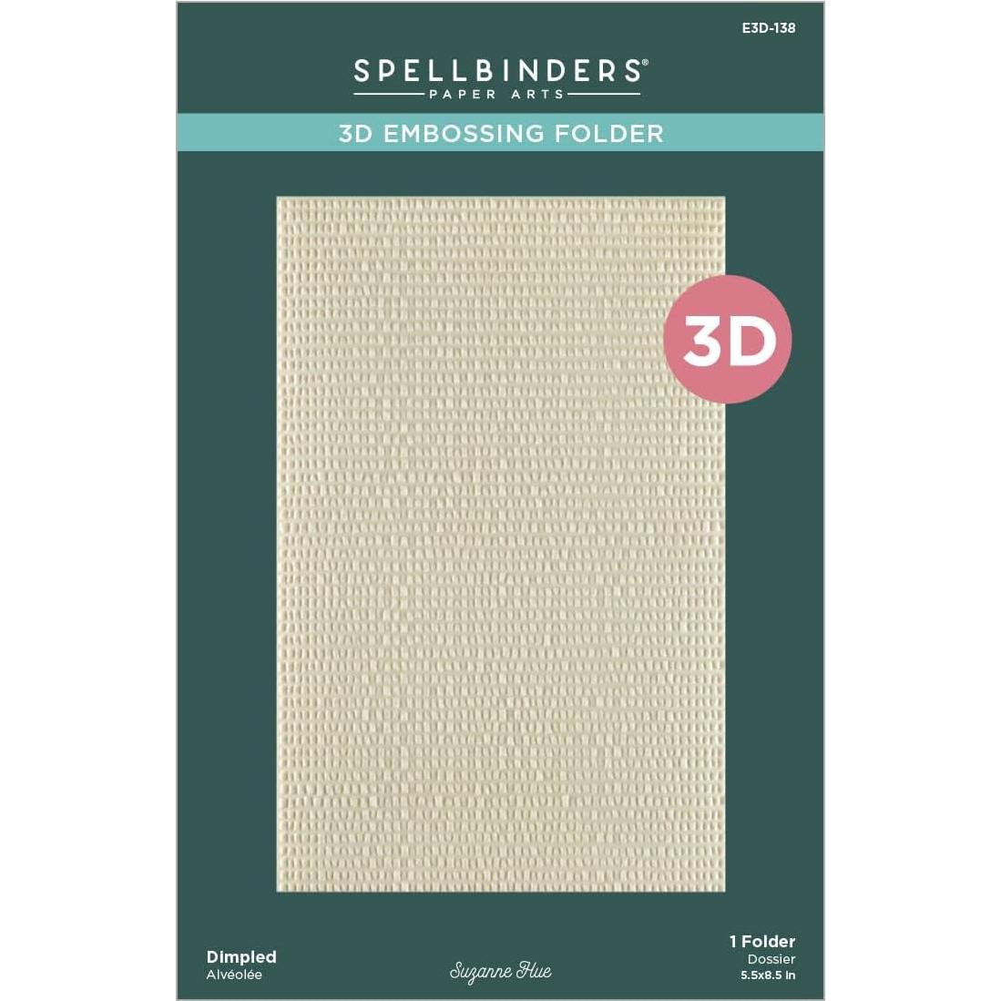 Carpeta de Embossing 3D Spellbinders Dimpled 14x22 cm