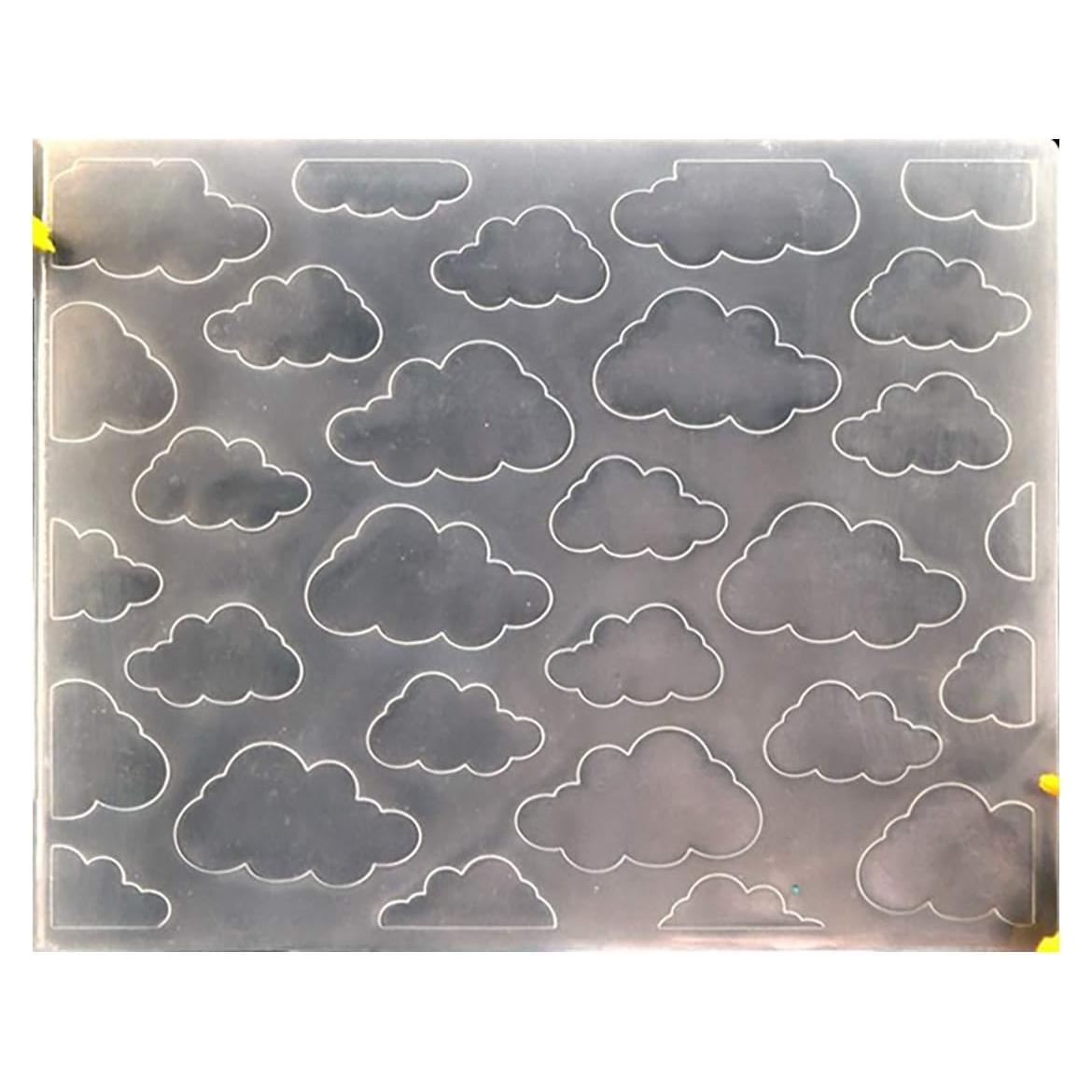 Plantilla de Embossing Kwan Crafts 12.1x15.2cm Plástico