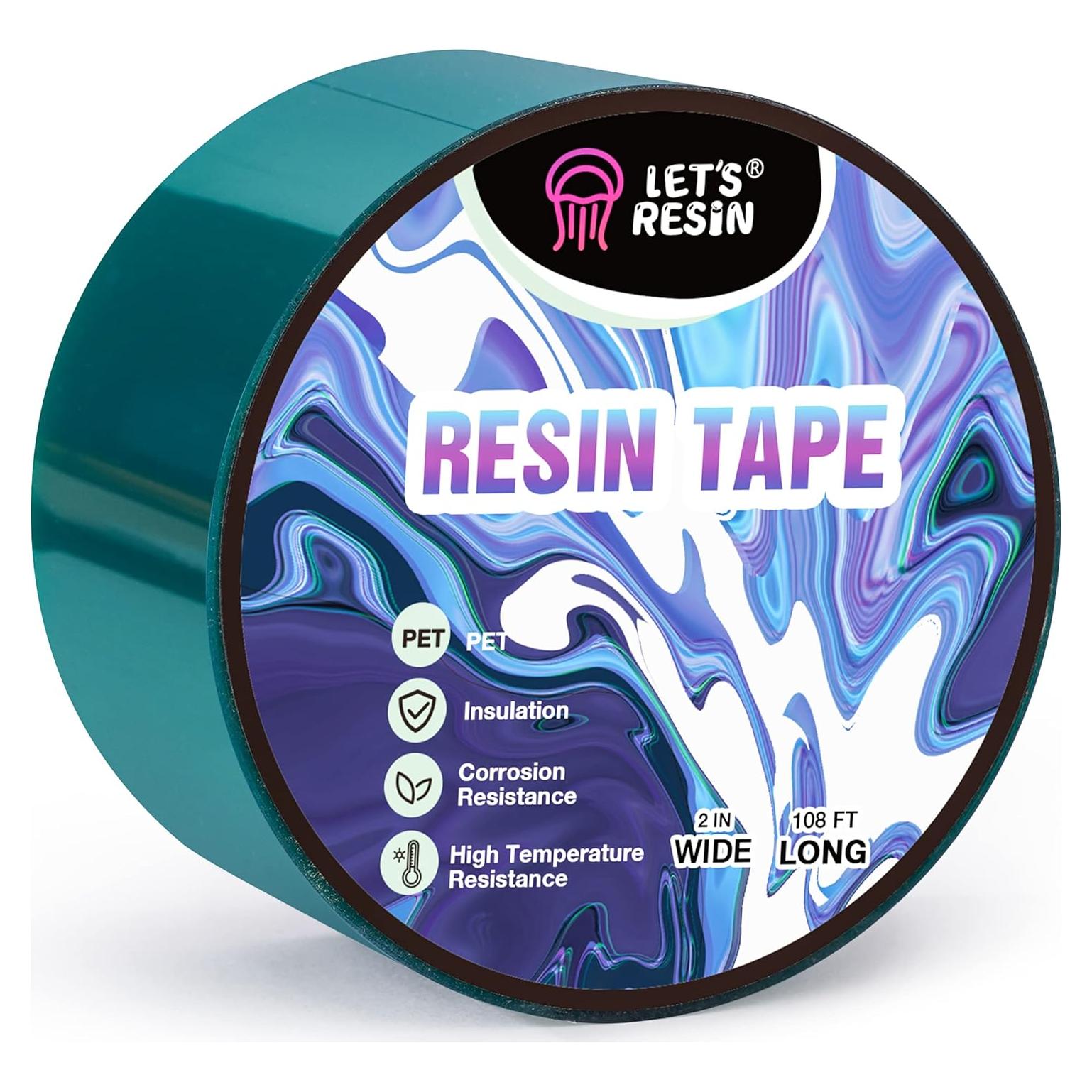 Cinta de Resina LET'S RESIN 5.08 cm x 32.92 m Alta Temperatura