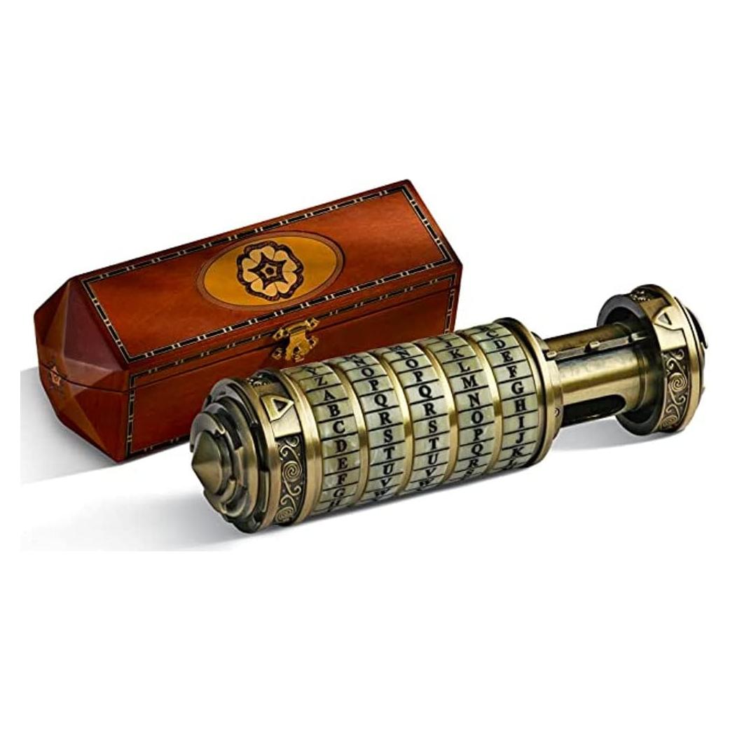Cryptex del Código Da Vinci Noble 15,24 cm con caja