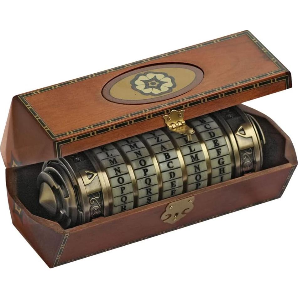 Cryptex del Código Da Vinci Noble 15,24 cm con caja
