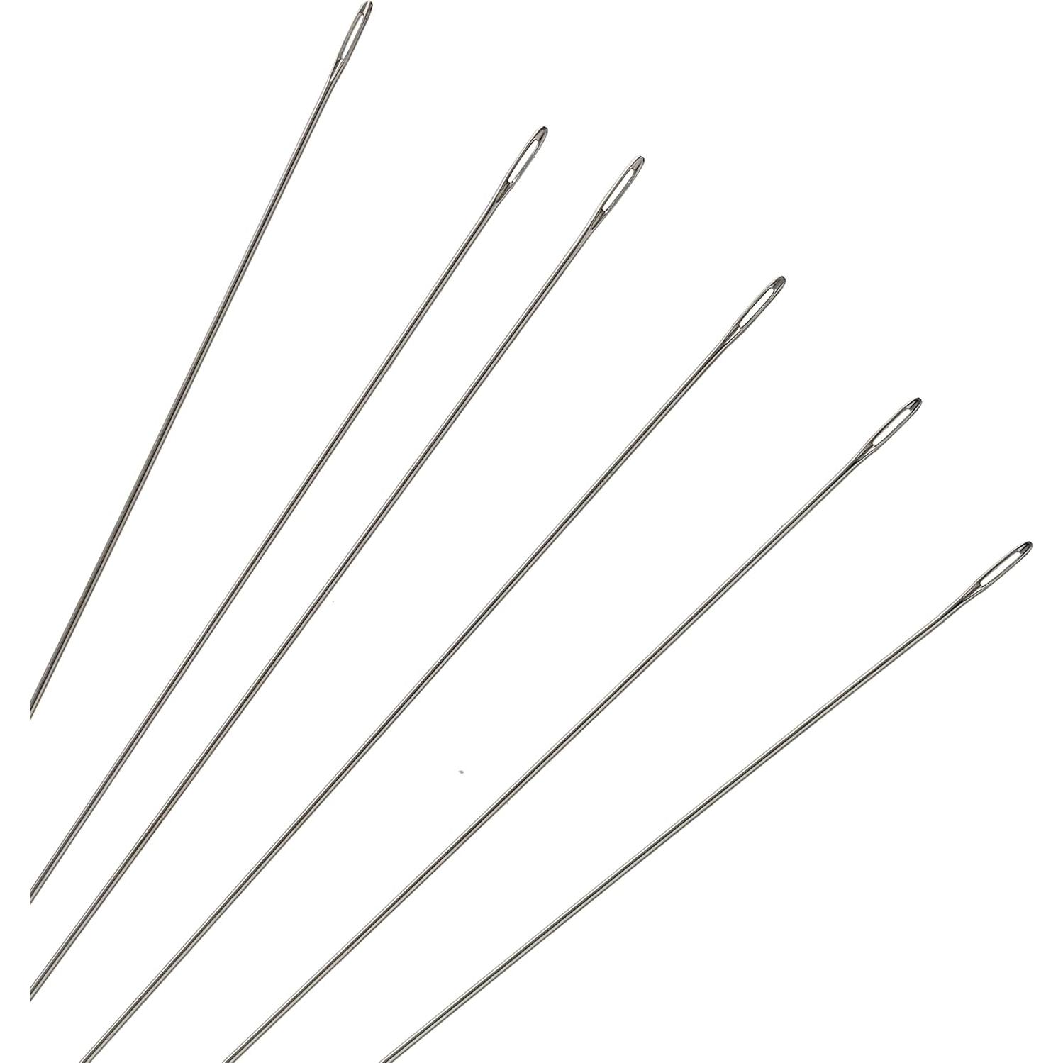 Agujas de Beading The Beadsmith #12 - Paquete de 25 - Acero