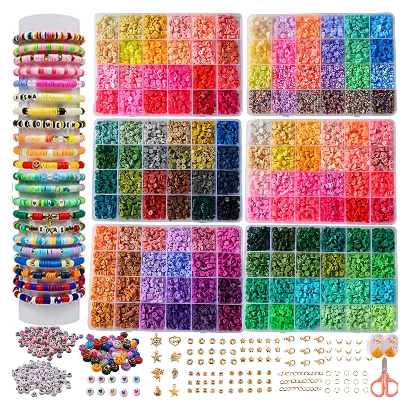 Kit de Fabricación de Pulseras de Perlas XMZCOLA, 18800 Piezas