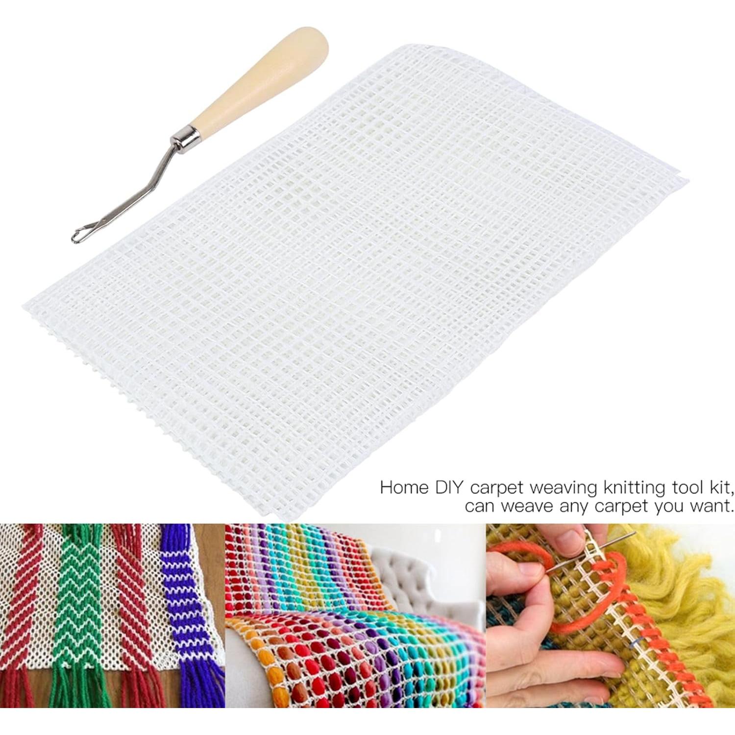 Kit de Gancho de Cerrojo Fayelume 50x50cm con Tela de Malla