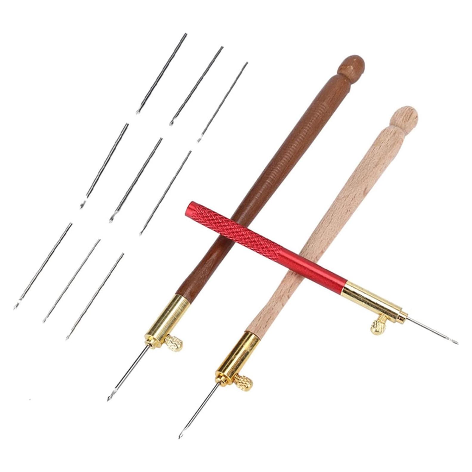 Kit de Ganchos de Bordado Yuecoom con 9 Agujas Intercambiables