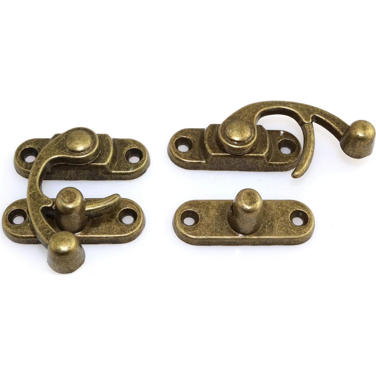 Pestillos de Brazo Oscilante Vintage RuiLing 42x37mm Bronce