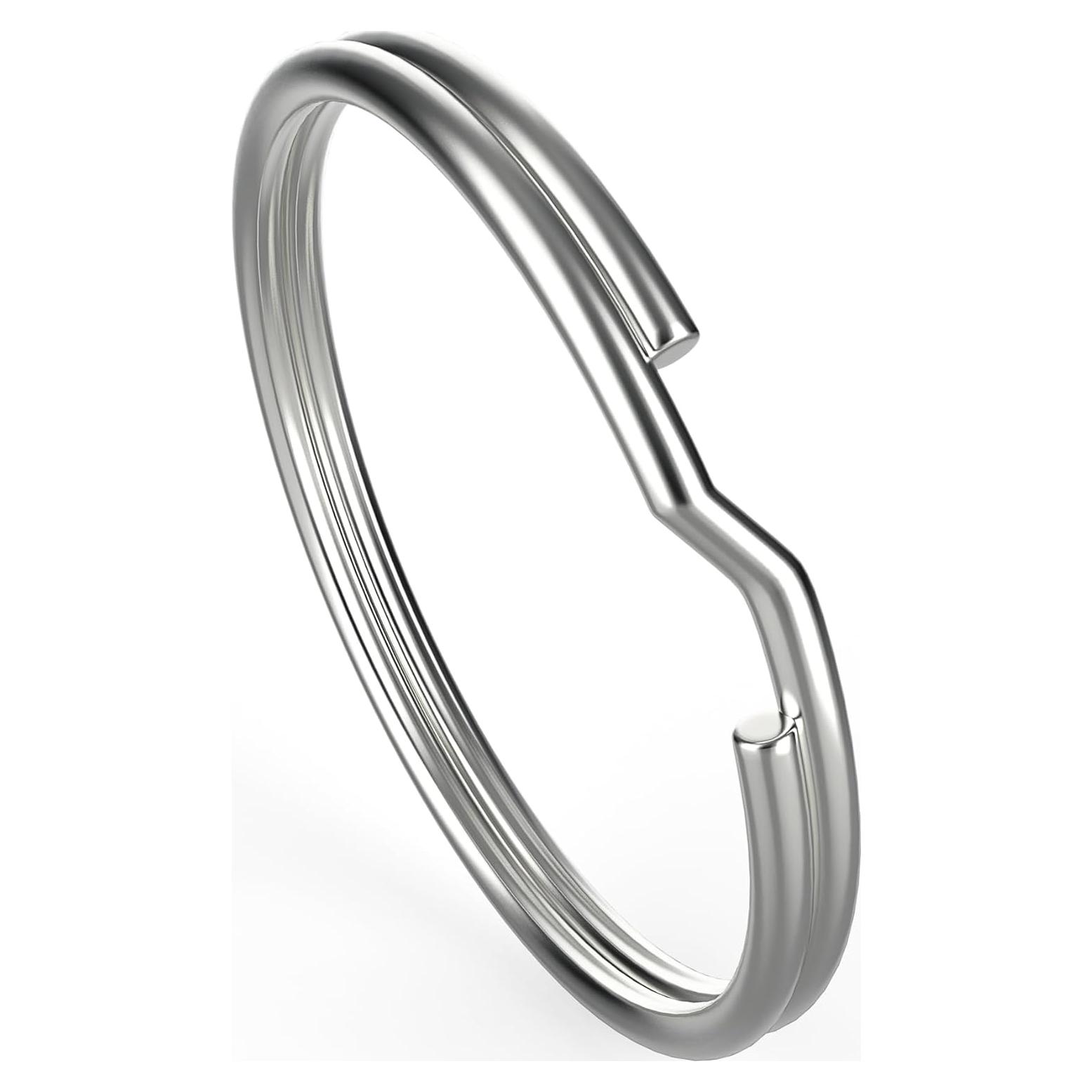 Anillo de Llave Dividido HoAoOo 20mm Paquete de 50 Piezas