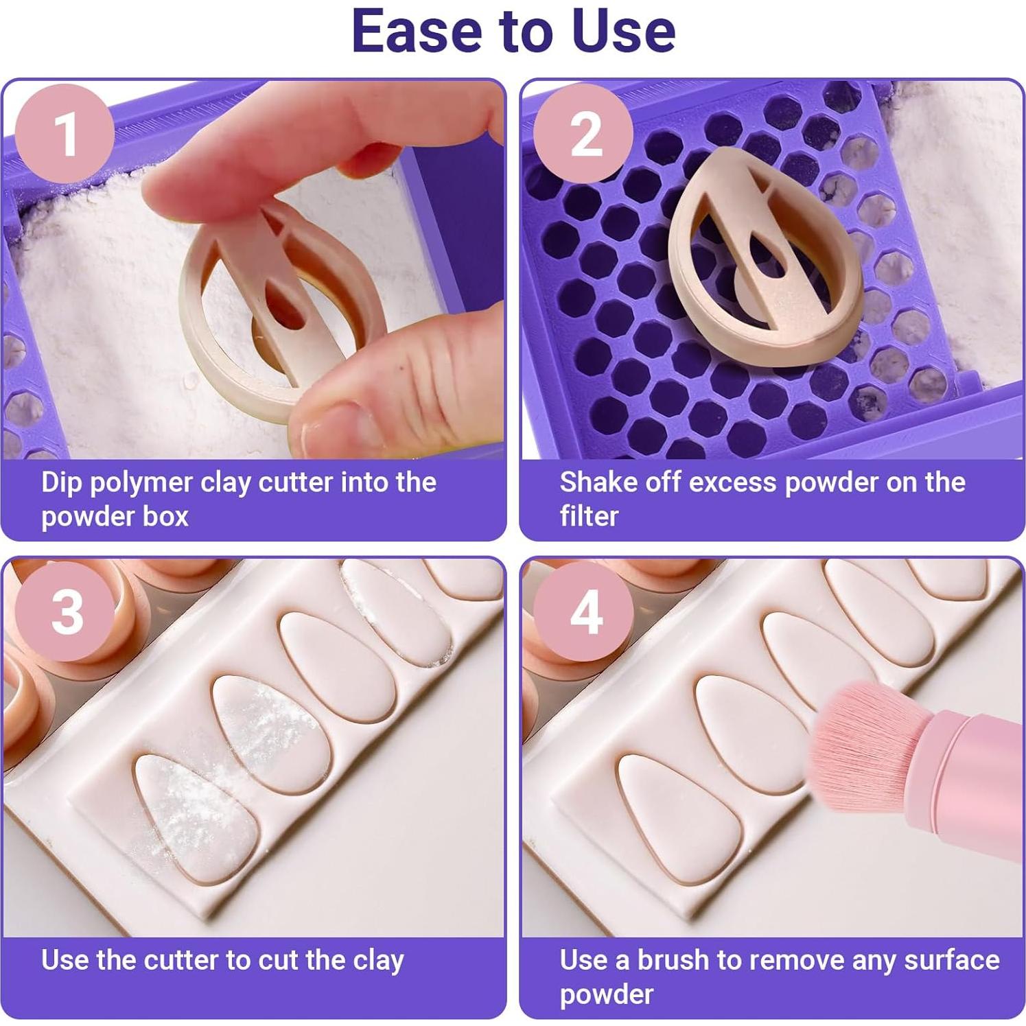 Caja de Almidón de Maíz WECLAYER para Arcilla Polimérica