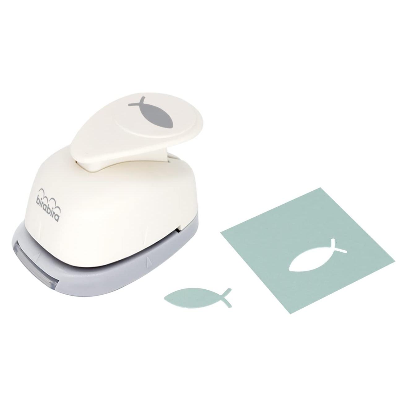 Troquel de Papel Bira Craft Forma de Pez 2.38cm para Manualidades