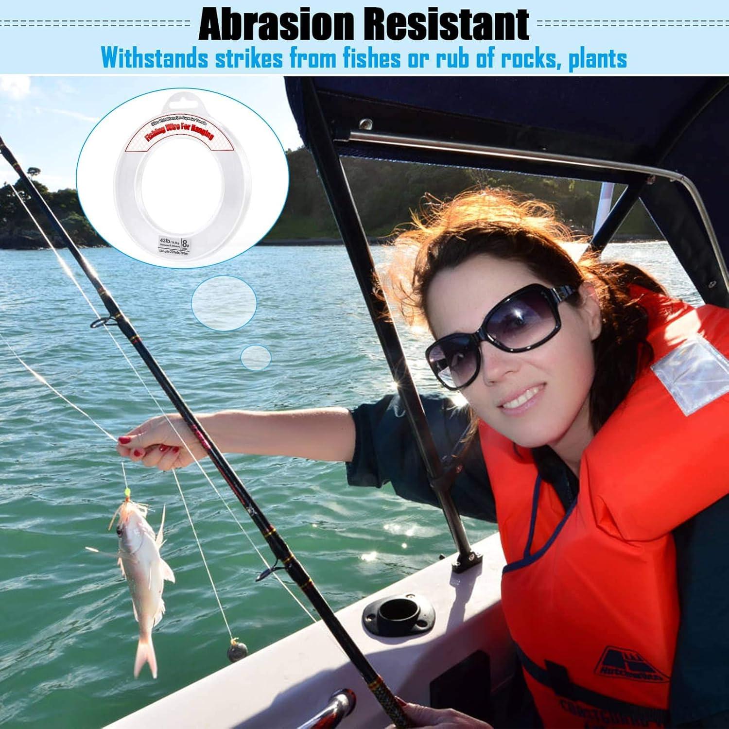 Hilo de Pesca Transparente Acejoz 200m 0.45mm 18kg Nylon