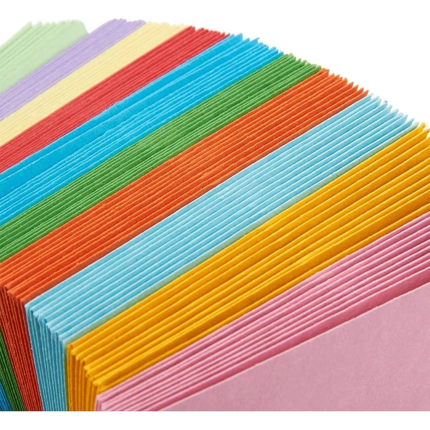 Sobres Mini Juvale - 100 Unidades Multicolor 10.16x6.86 cm