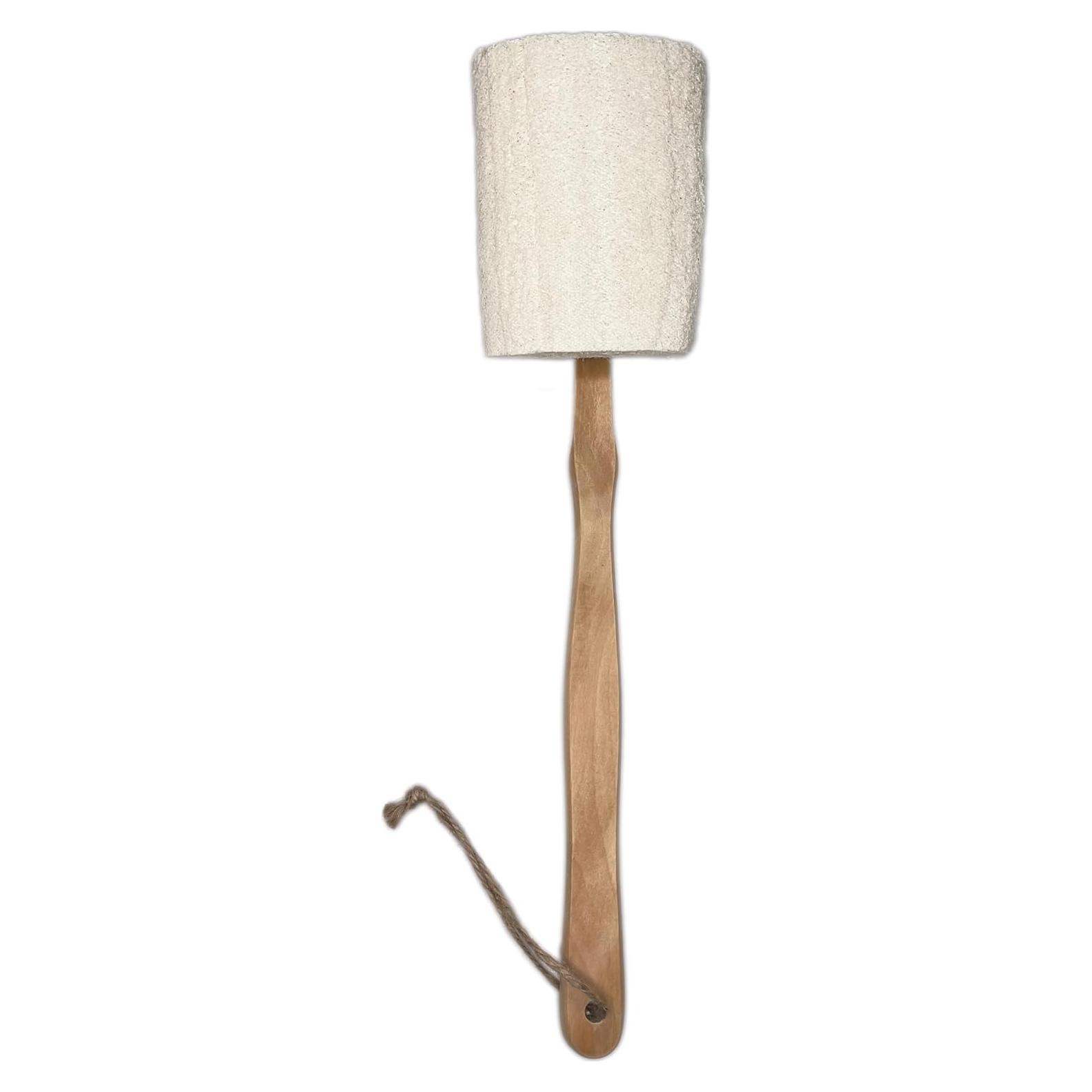 Esponja de Lufa Natural Exfoliante con Mango Largo 42cm