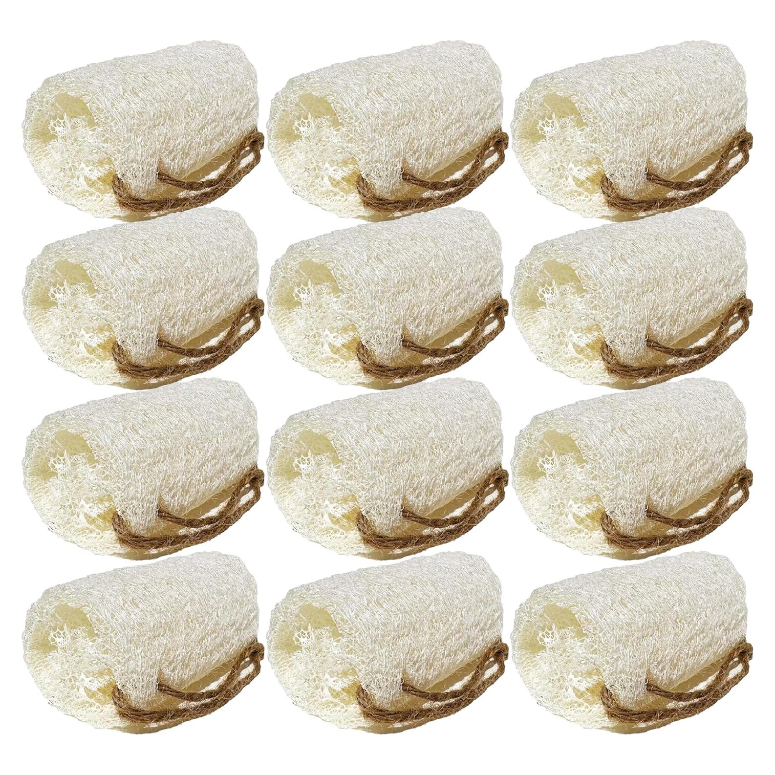 Esponja Exfoliante Natural Loofah Rainbow Moon - Paquete 12