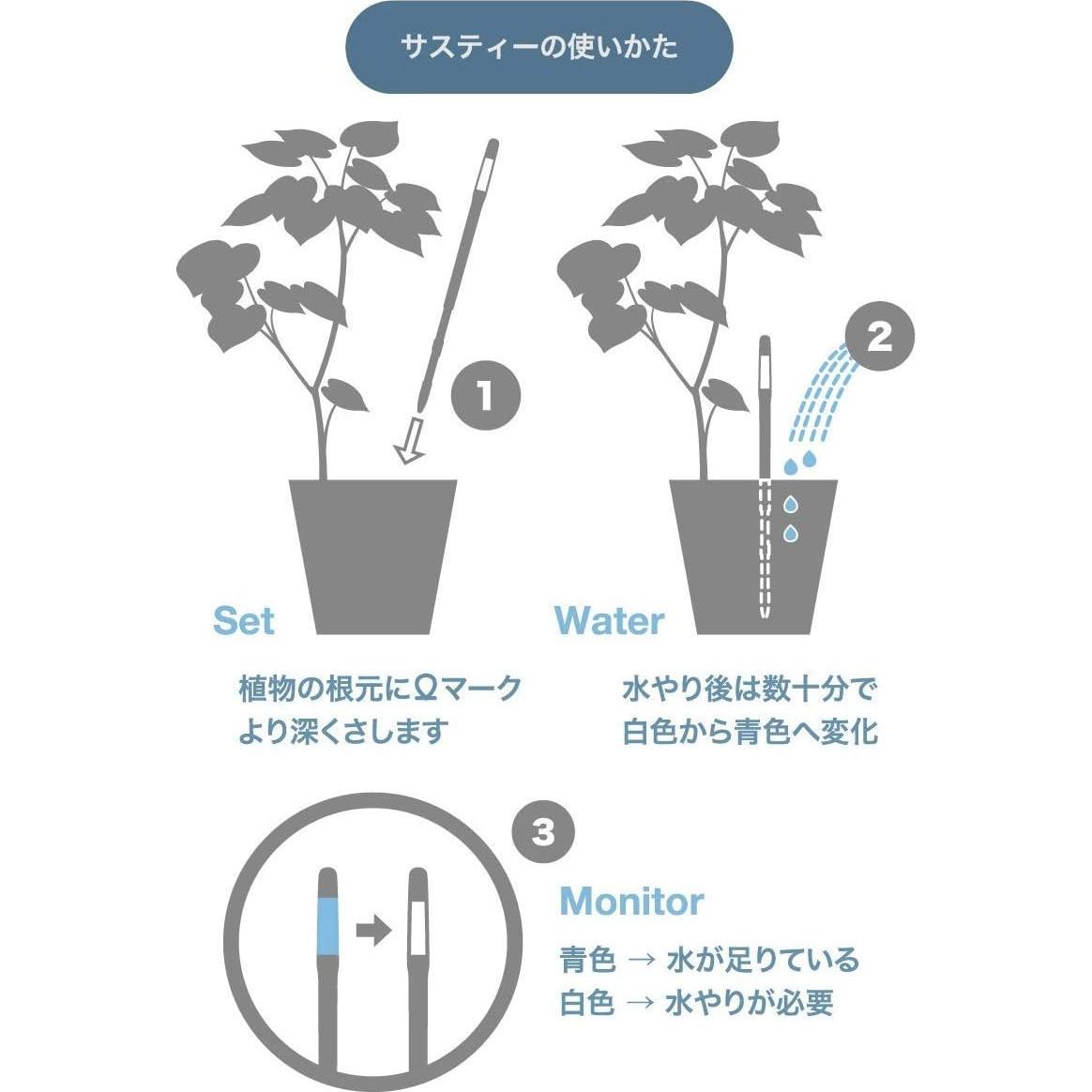 Varillas de Reemplazo Sustee para Sensor de Humedad - Pequeñas