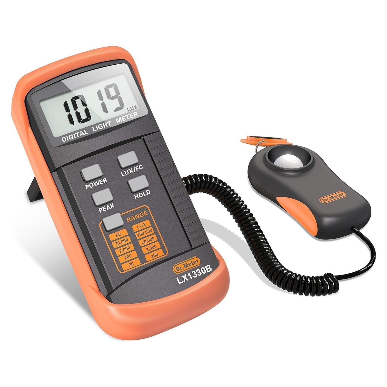 Medidor de Iluminación Digital Dr.meter LX1330B 0-200000 Lux