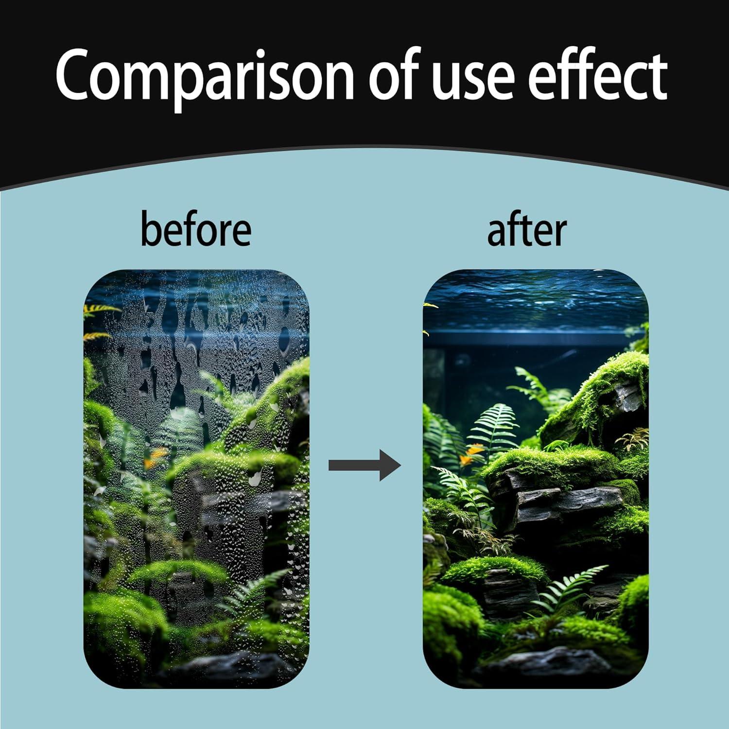 Raspador de Algas para Acuario Genérico 65 cm con 6 Cuchillas