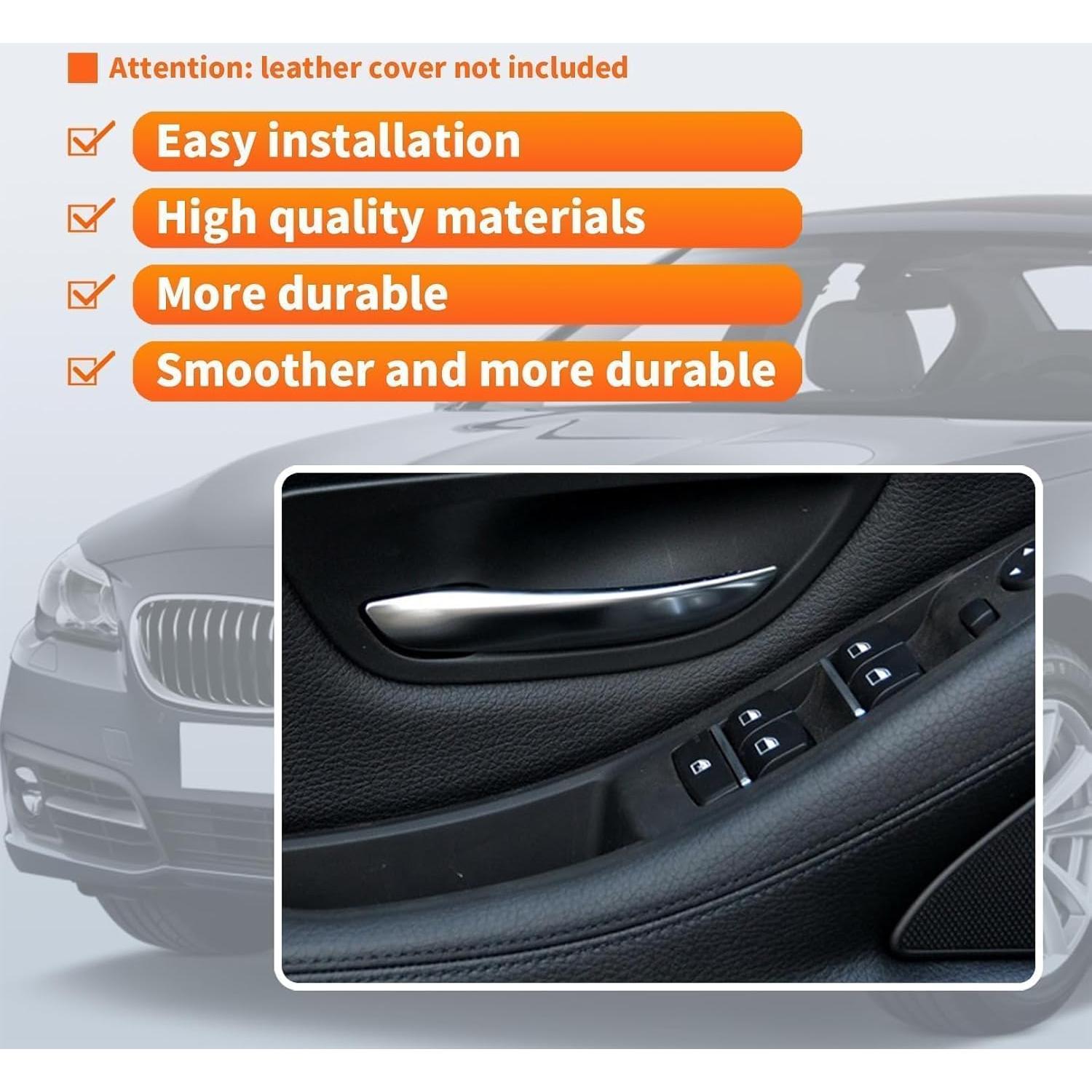 Cubierta Tirador Puerta Interior Aspaton 7 Piezas Negro