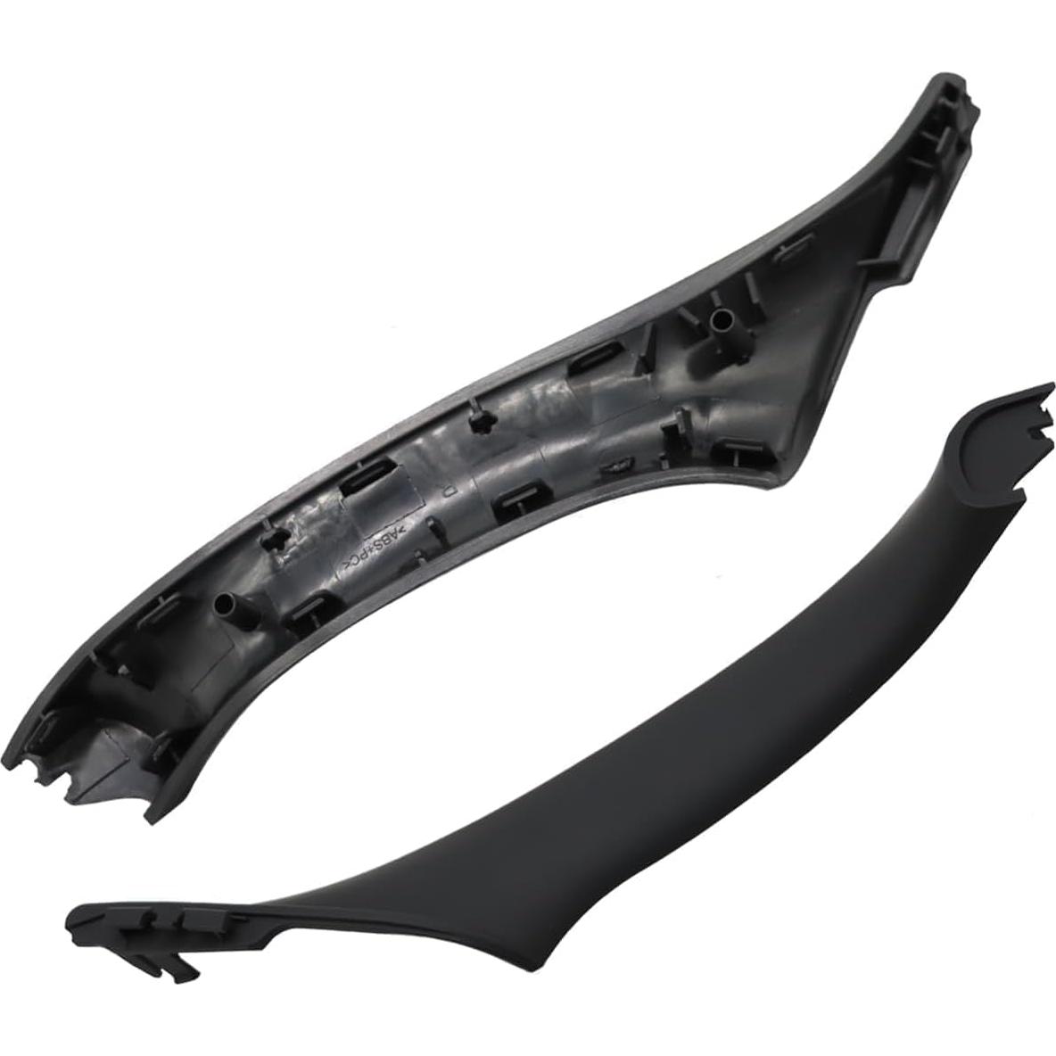 Cubierta Tirador Puerta Interior Aspaton 7 Piezas Negro