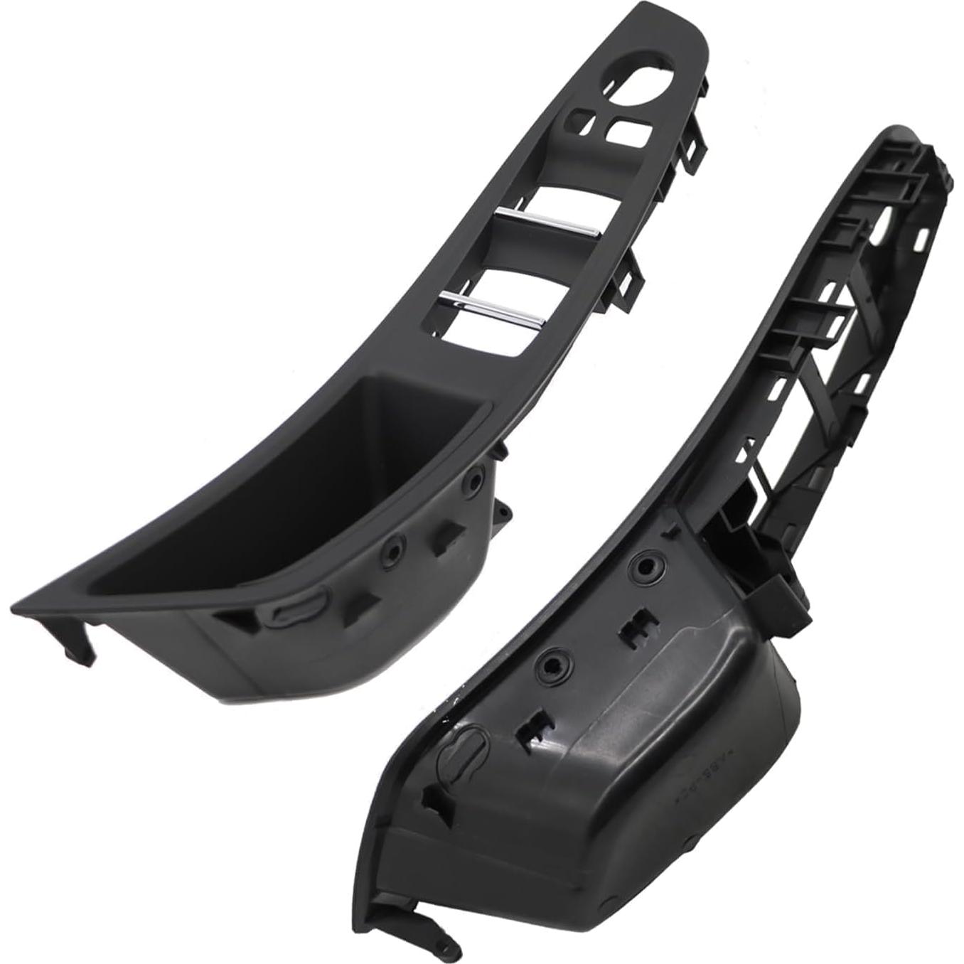 Cubierta Tirador Puerta Interior Aspaton 7 Piezas Negro