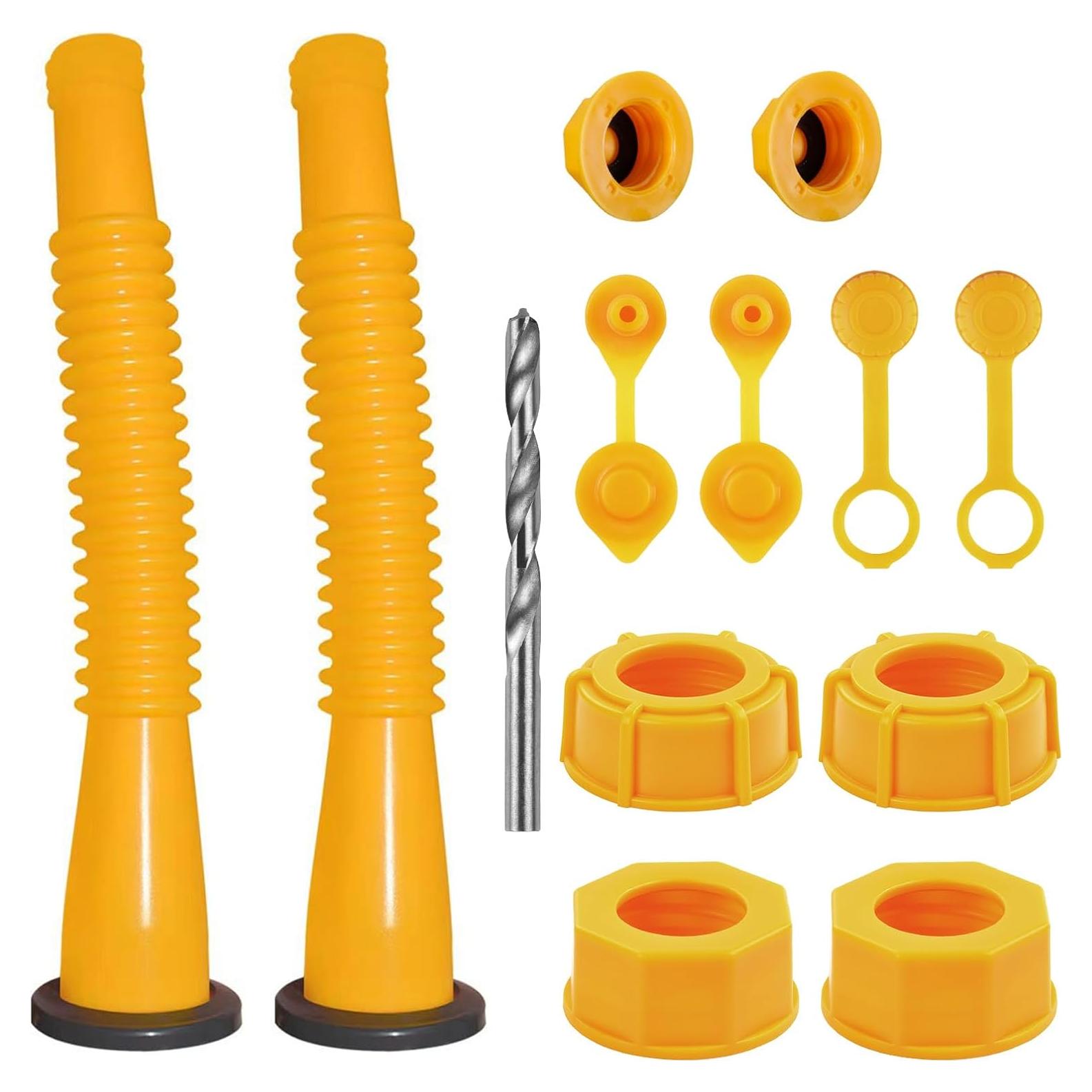 Boquilla de Lata de Gas FOANRIY 20.6 cm con Tapas Ventilación