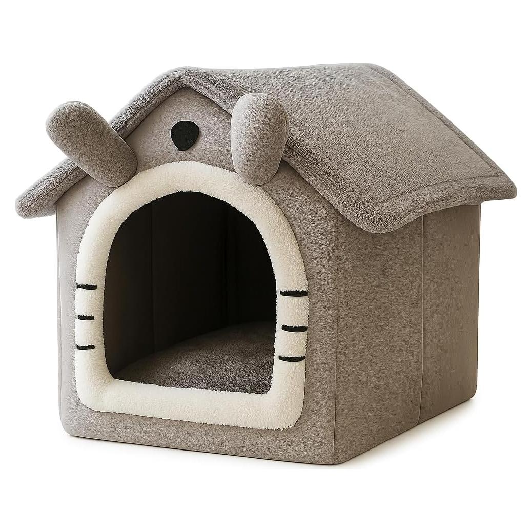 Cama Cueva para Gatos Chengdu - Grande, Desmontable y Lavable