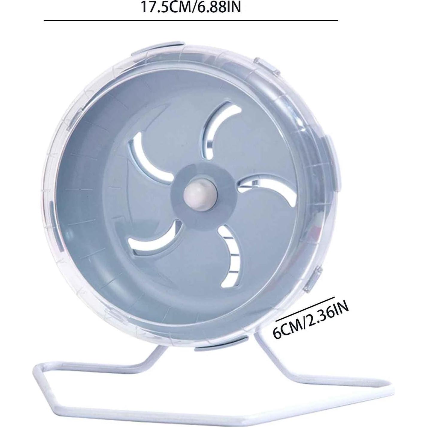 Rueda de Hámster Silenciosa Pluzmecalm 17.78 cm Ajustable