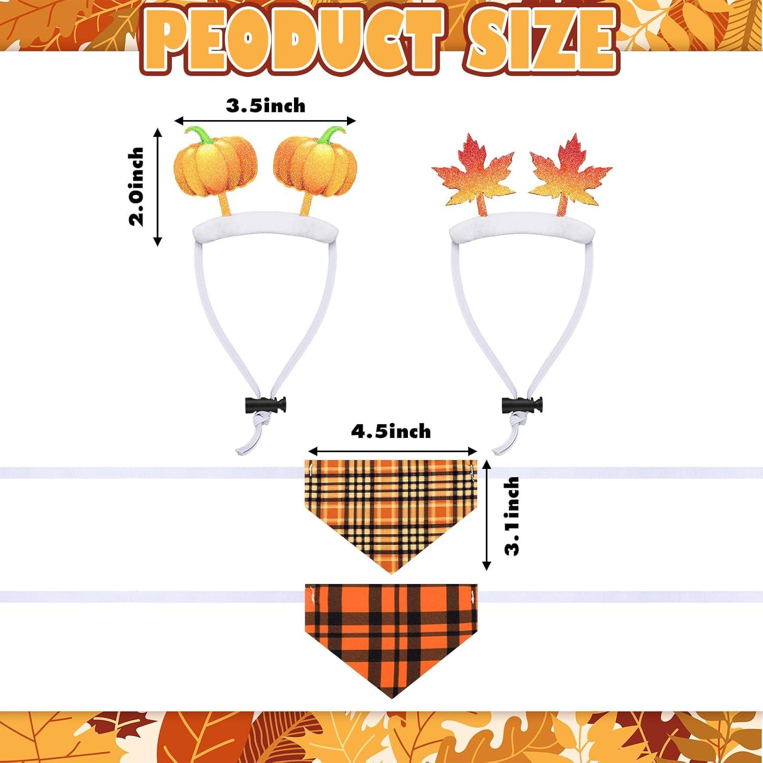 2 Conjuntos de Disfraces de Cobaya Otoñales Jamntower S