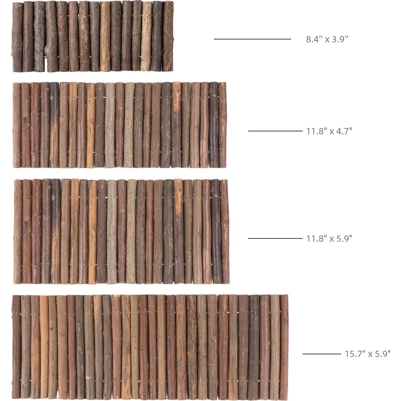 Puente de Escalera de Madera Niteangel para Hámster y Roedores