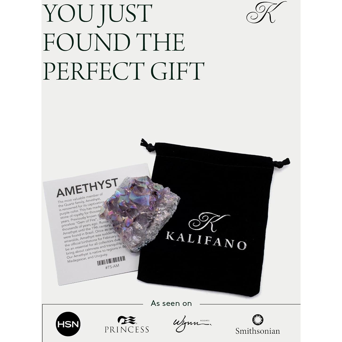 Geoda de Amatista Aura Angelical KALIFANO 120g 5.08cm