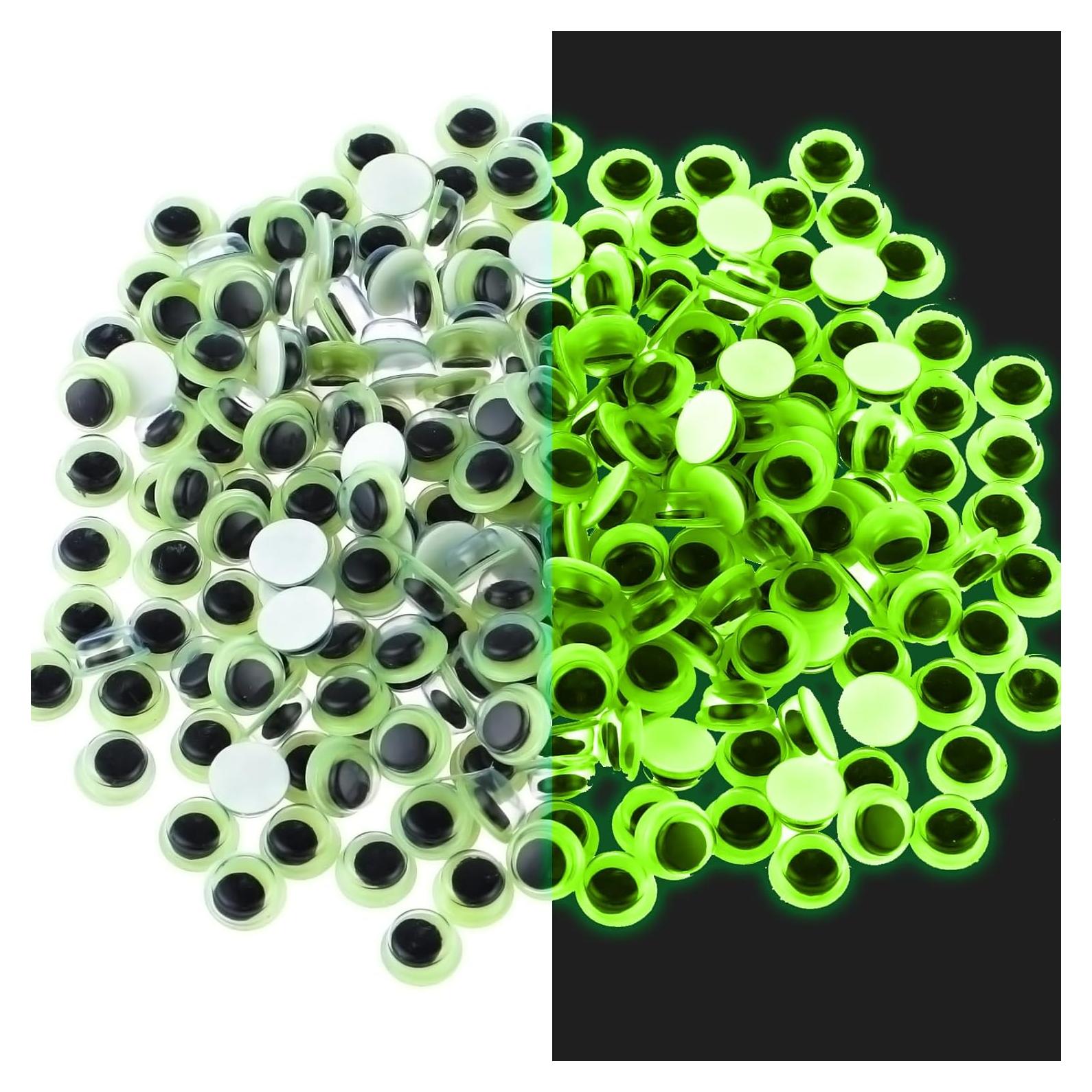 300 Ojos Móviles Brillantes en la Oscuridad 8mm DIVINA VITAE