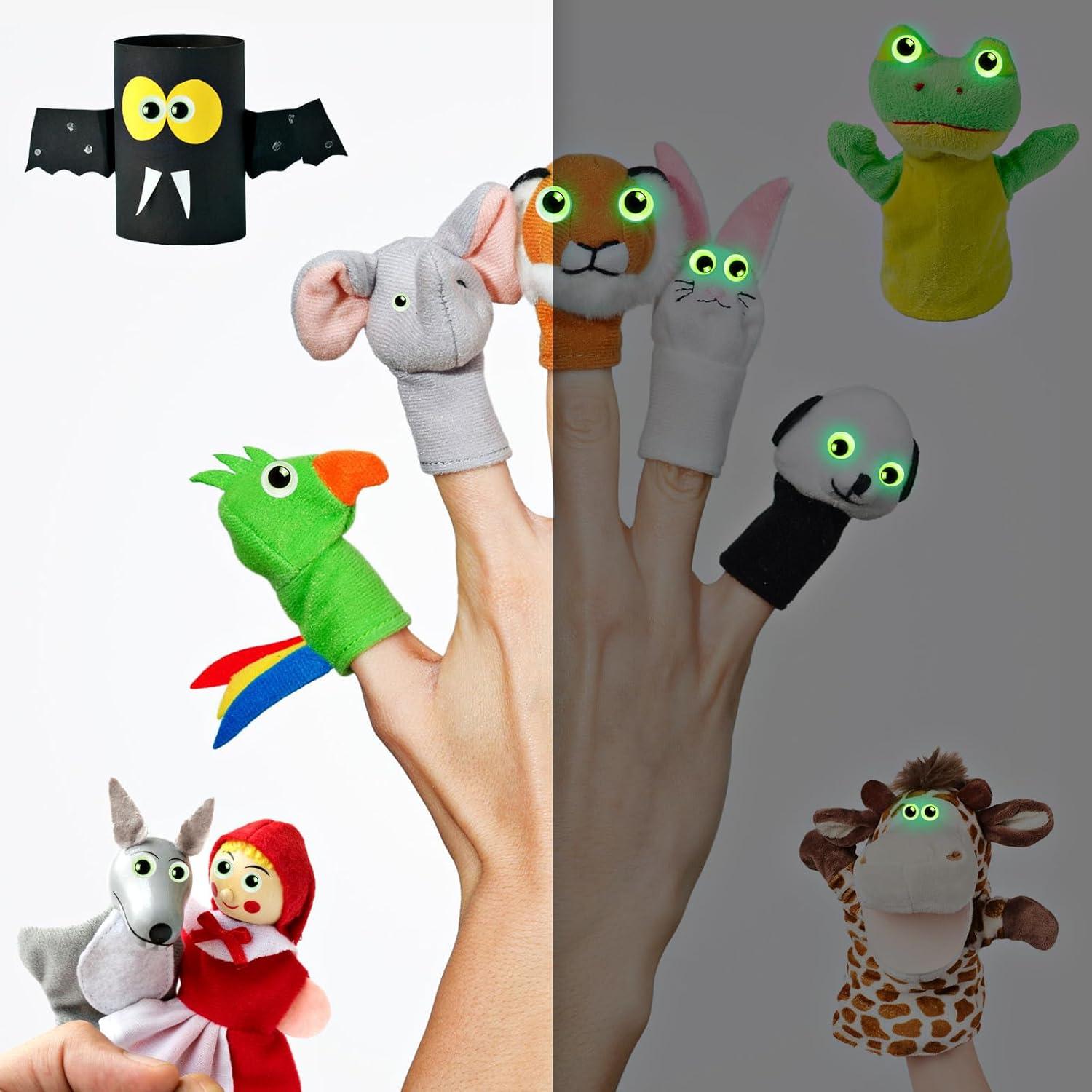 300 Ojos Móviles Brillantes en la Oscuridad 8mm DIVINA VITAE