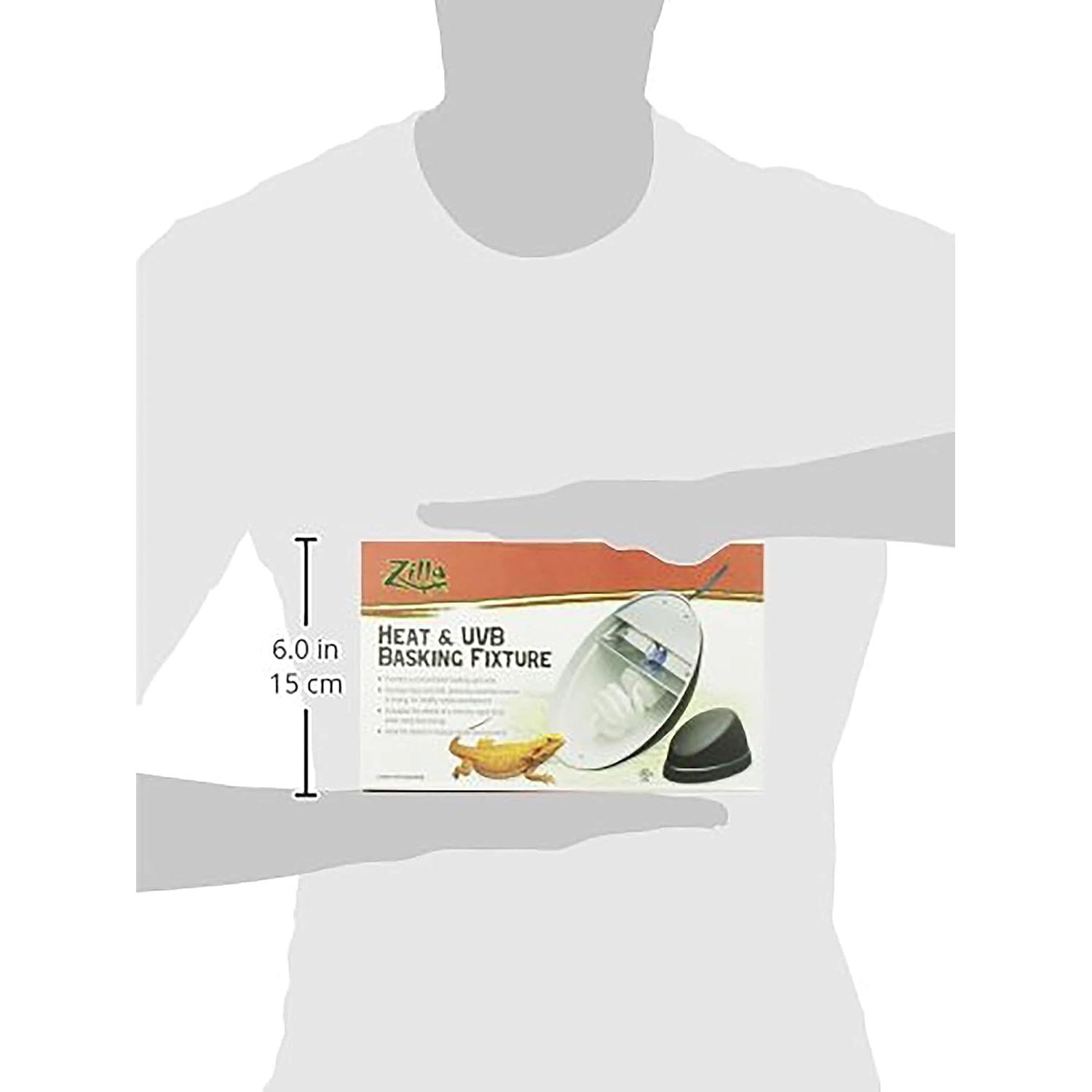 Dispositivo de Calefacción y Luz UVB Zilla Compacto 24.5x15cm
