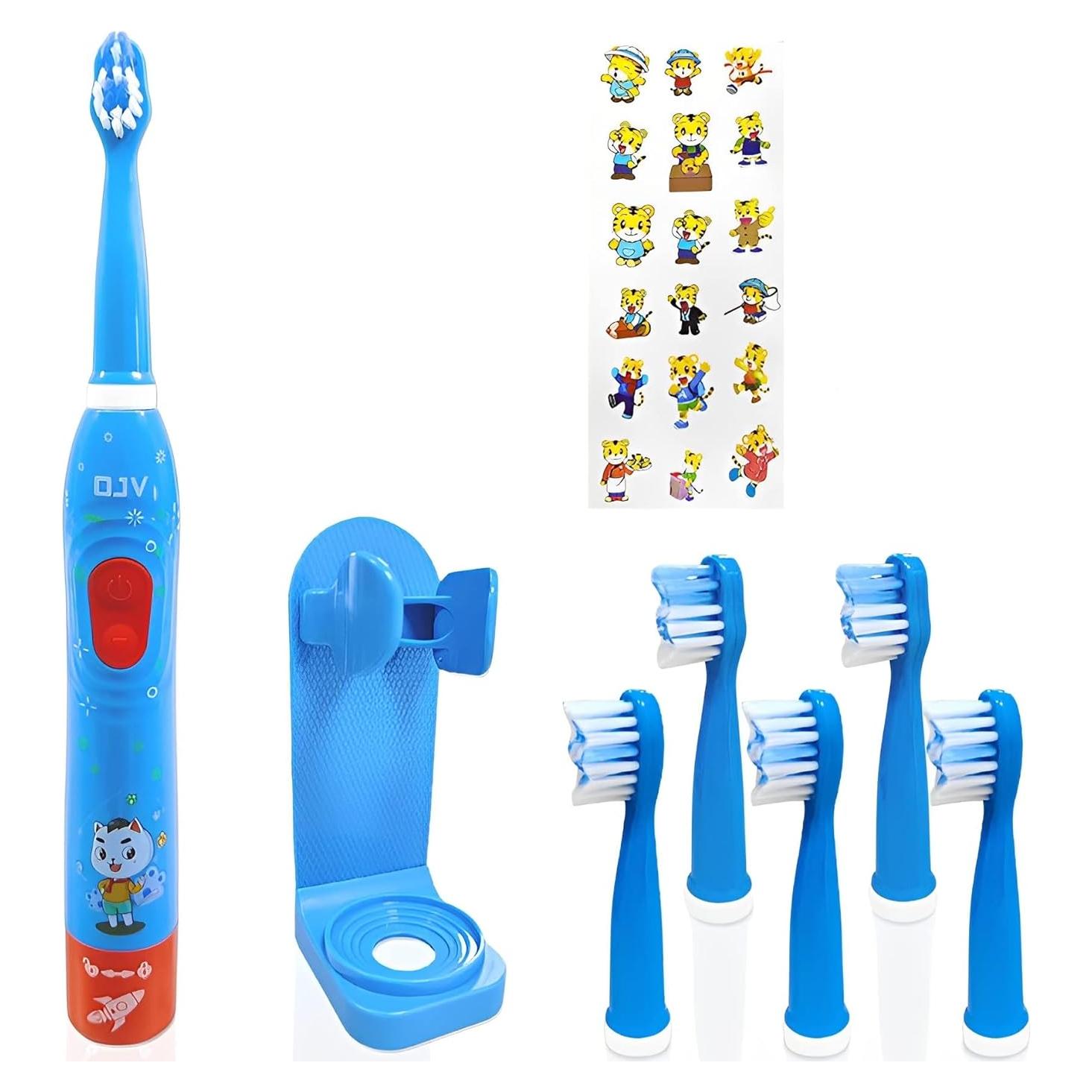 Cepillo de Dientes Eléctrico Sonic OJV 8630 para Niños Azul