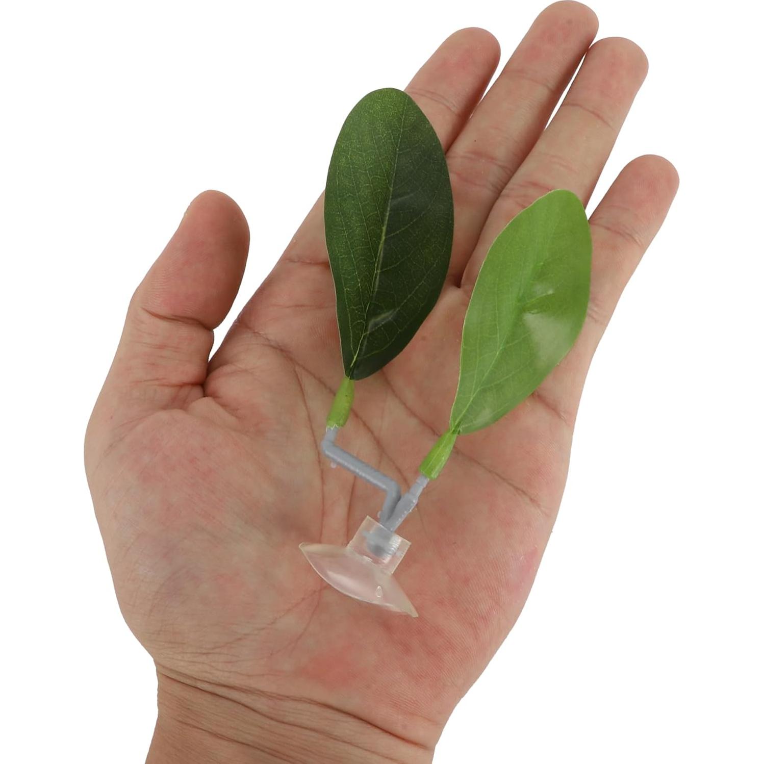 Cama para pez Betta CAPASTEC, hamaca ovalada de plástico verde