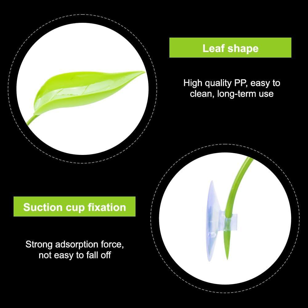 Hamaca de Hoja Betta DONGKER 3 PCS para Acuario Reptiles