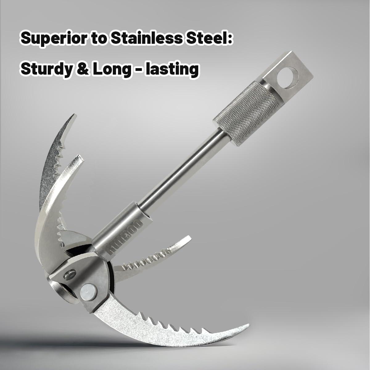 Gancho de Grappling Ruipoo Plegable 4 Garras 500 kg