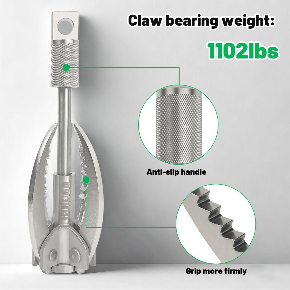 Gancho de Grappling Ruipoo Plegable 4 Garras 500 kg