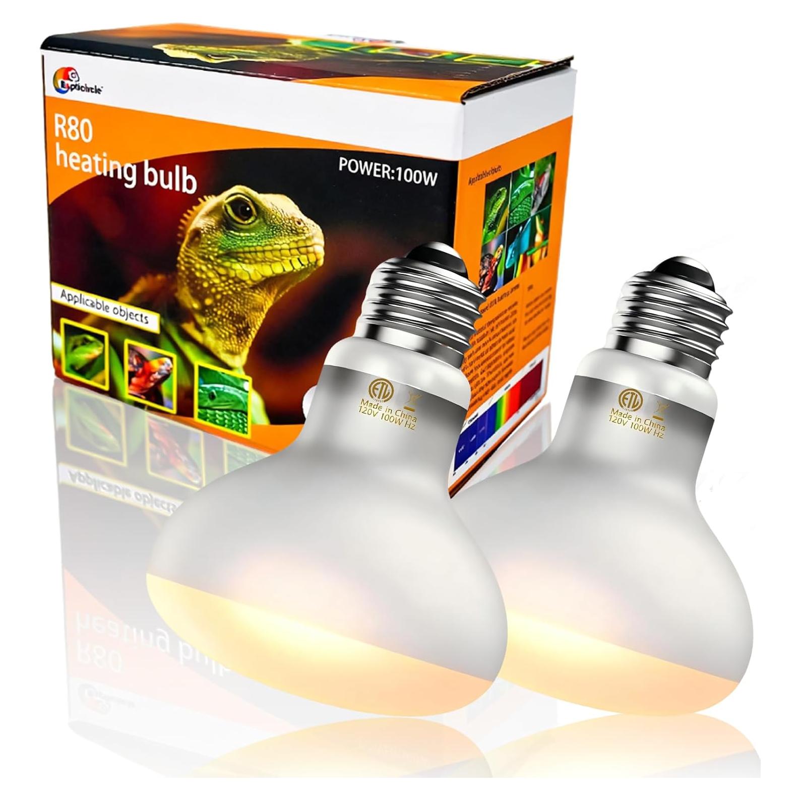 Bombillas de Calor para Reptiles Repticircle 100W - Paquete de 2