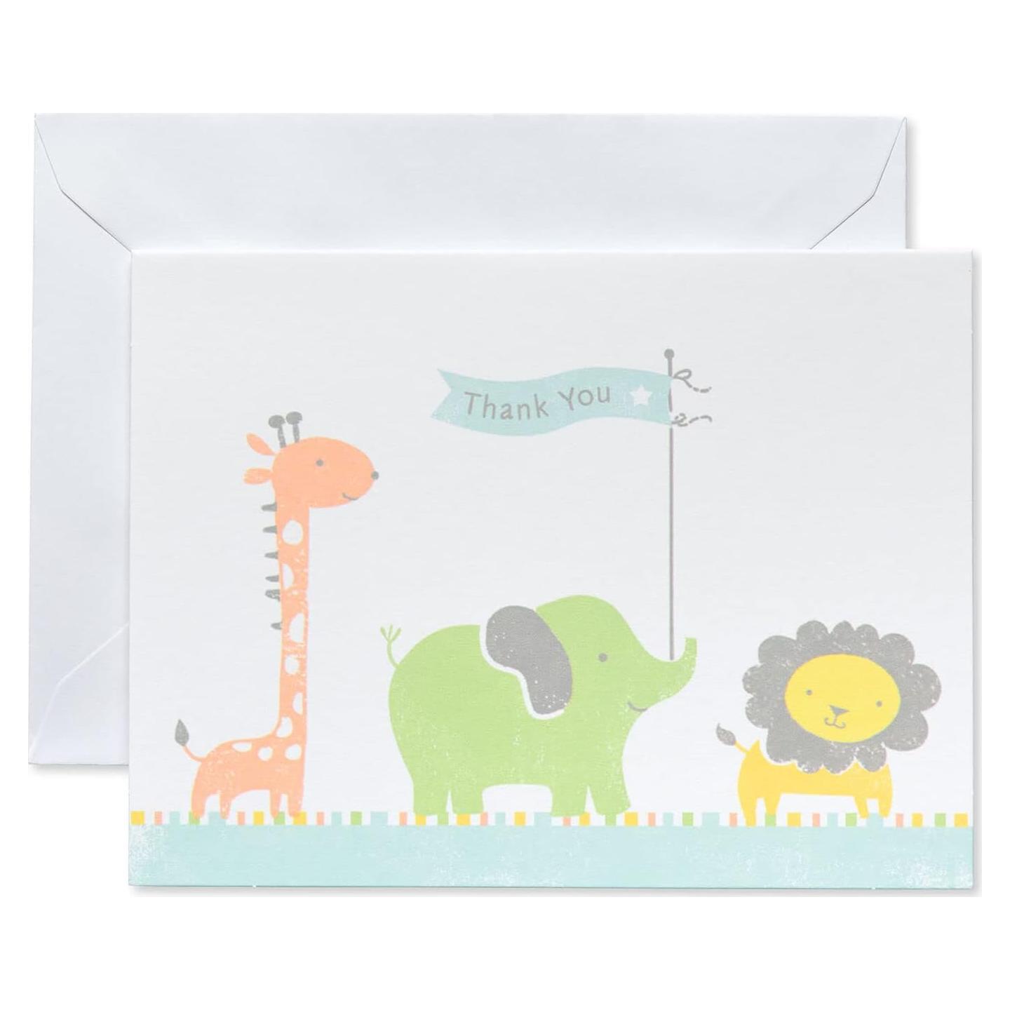 Tarjetas de Agradecimiento Baby Shower American Greetings 50 Unidades