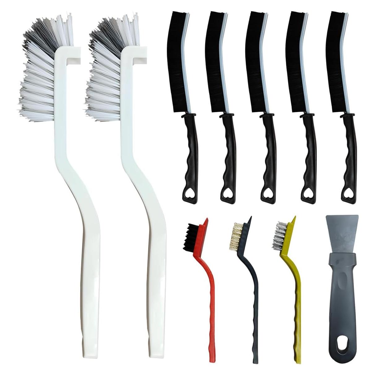 Juego de Cepillos de Limpieza de Auto DUSCOKE 11PCS Accesorios