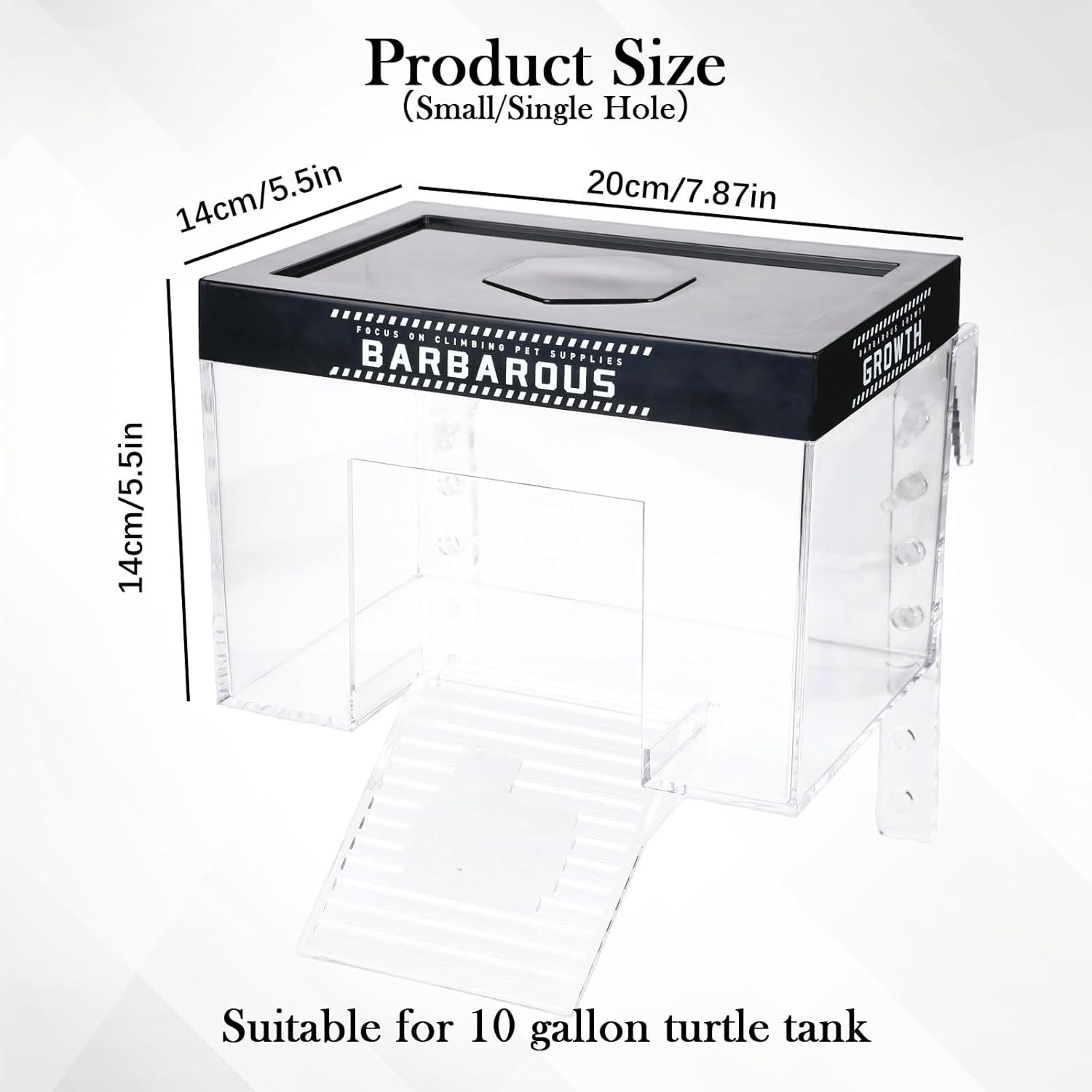 Plataforma de Sol para Tortugas Acuáticas xieketn 20cm PVC