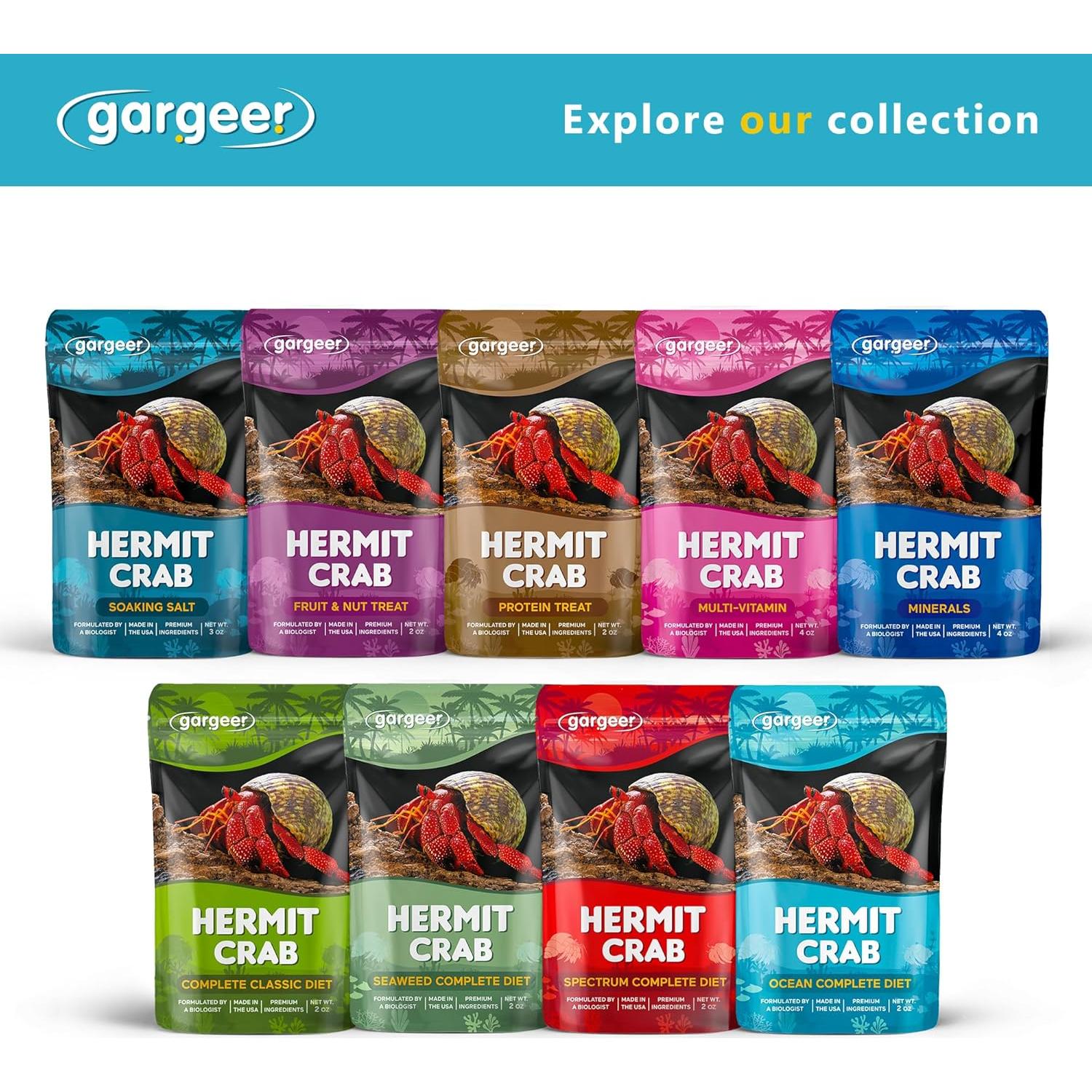 Comida para Cangrejo Ermitaño Gargeer Ocean Blend 59g