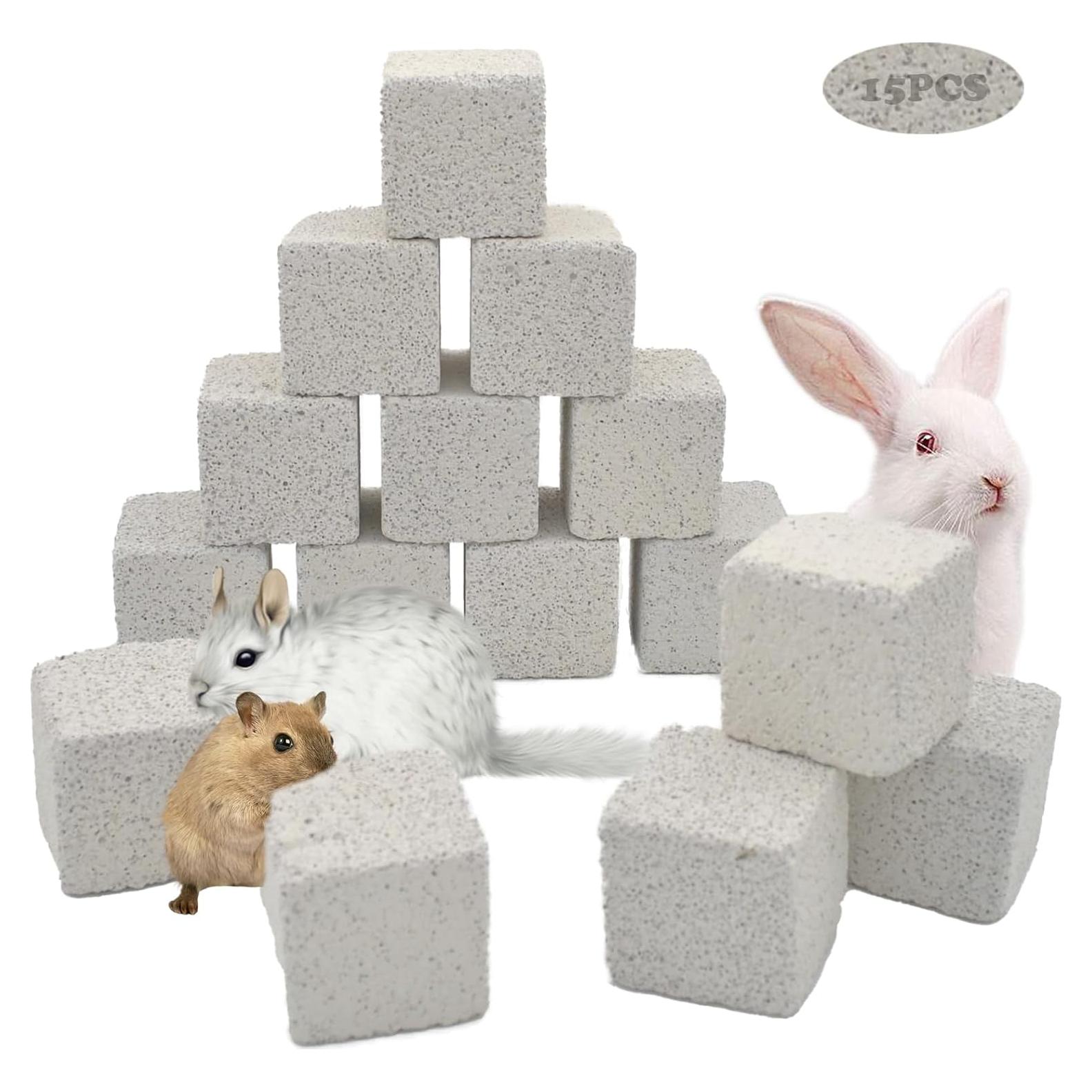 Piedras de Molienda para Dientes de Conejo Kathson 15 Pcs