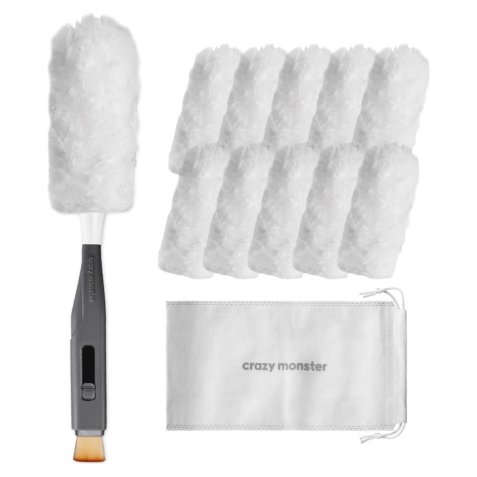 Duster de Coche KMMOTORS 2-en-1 Microfibra Extensible 360°