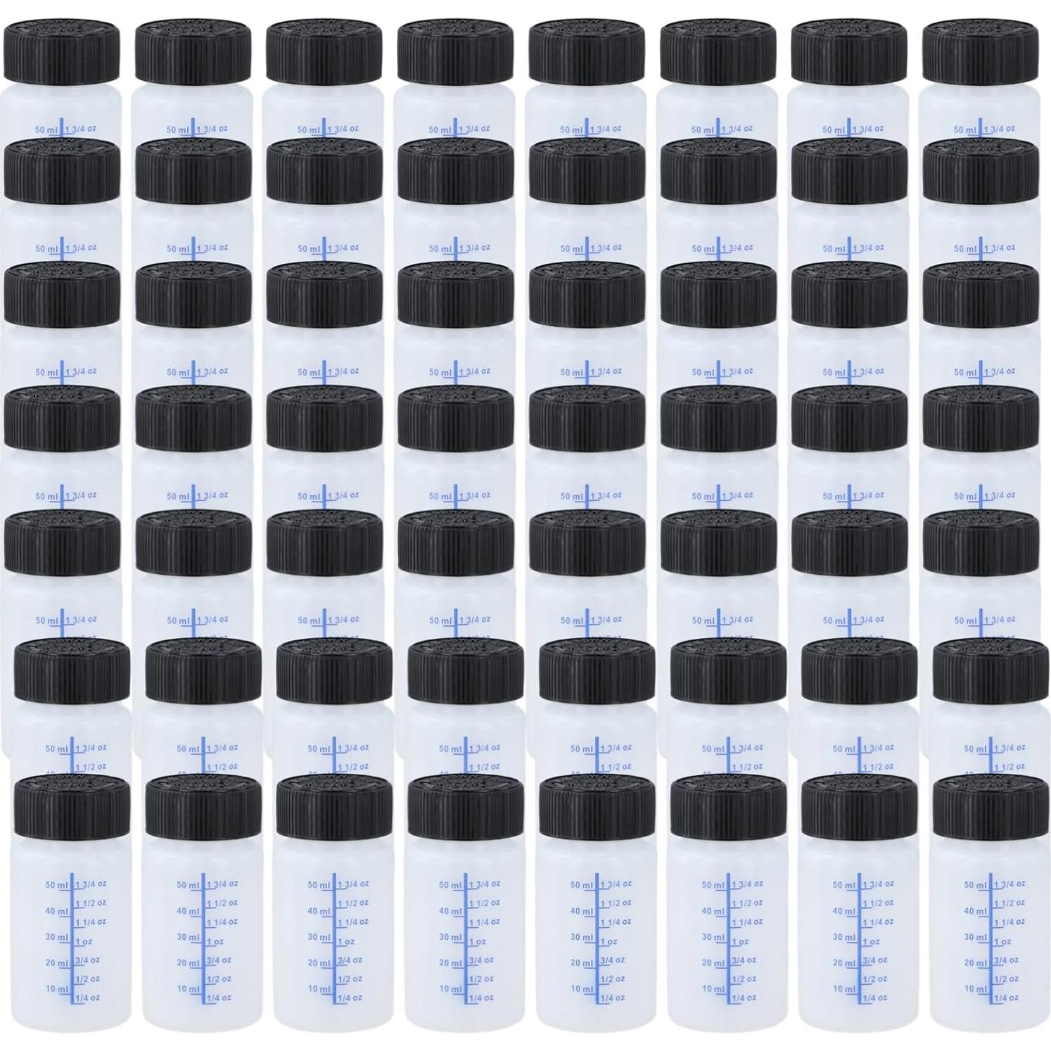 120 Botellas de Pintura Vacías Lnrueg 59 ml con Pincel