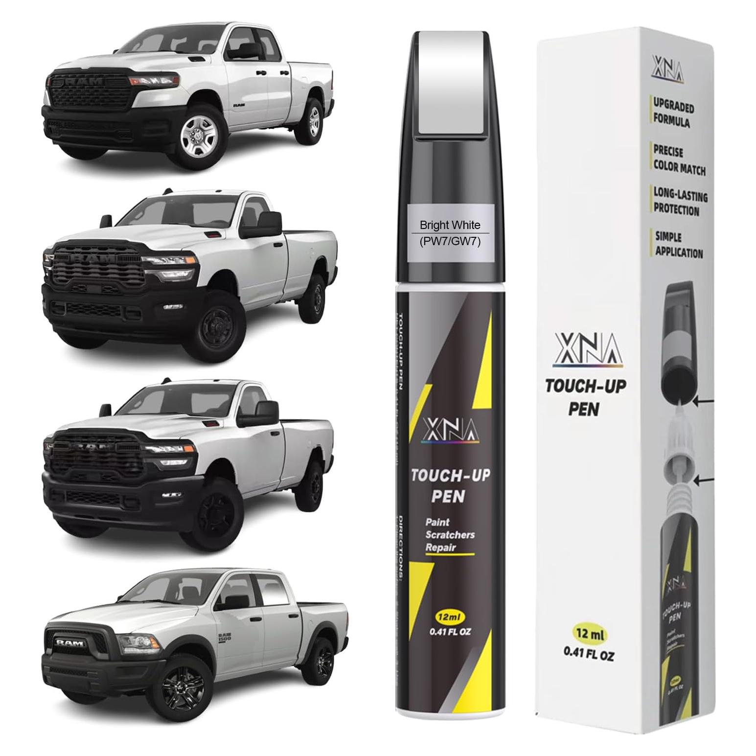 Pintura de Toque XNA Blanco Brillante PW7/GW7 para Dodge Ram